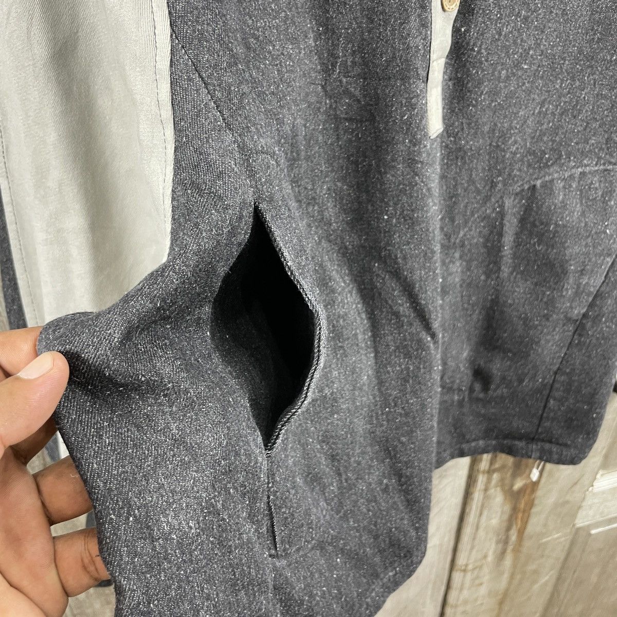 Japanese Brand × Vintage Vintage Japanese Brand Cropped Hoodie Jacket Size US L / EU 52-54 / 3 - 4 Thumbnail