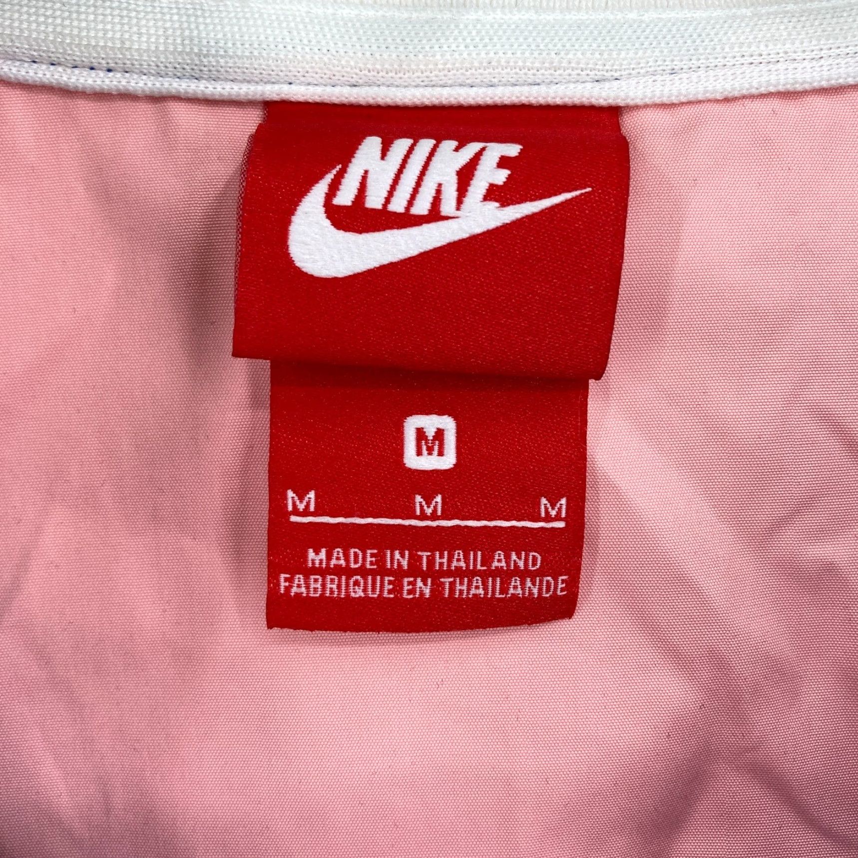 Nike Nike Women's Cropped Full Zip Jacket Medium Color Block Pink Swoosh Preppy 90s Womens Style Basic Jacket Modern Casual Size M / US 6-8 / IT 42-44 - 5 Thumbnail