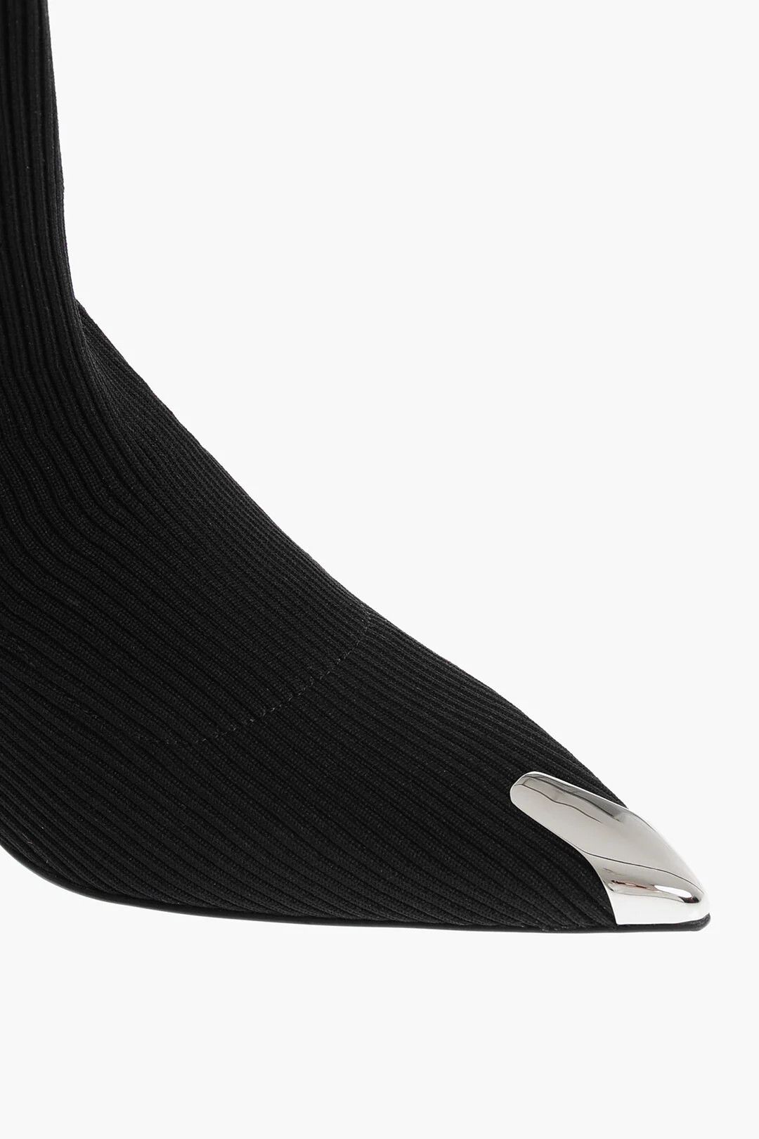 Alexander McQueen og1mm0426 Sock Ankle Boots in Black Size US 7 / IT 37 - 4 Thumbnail