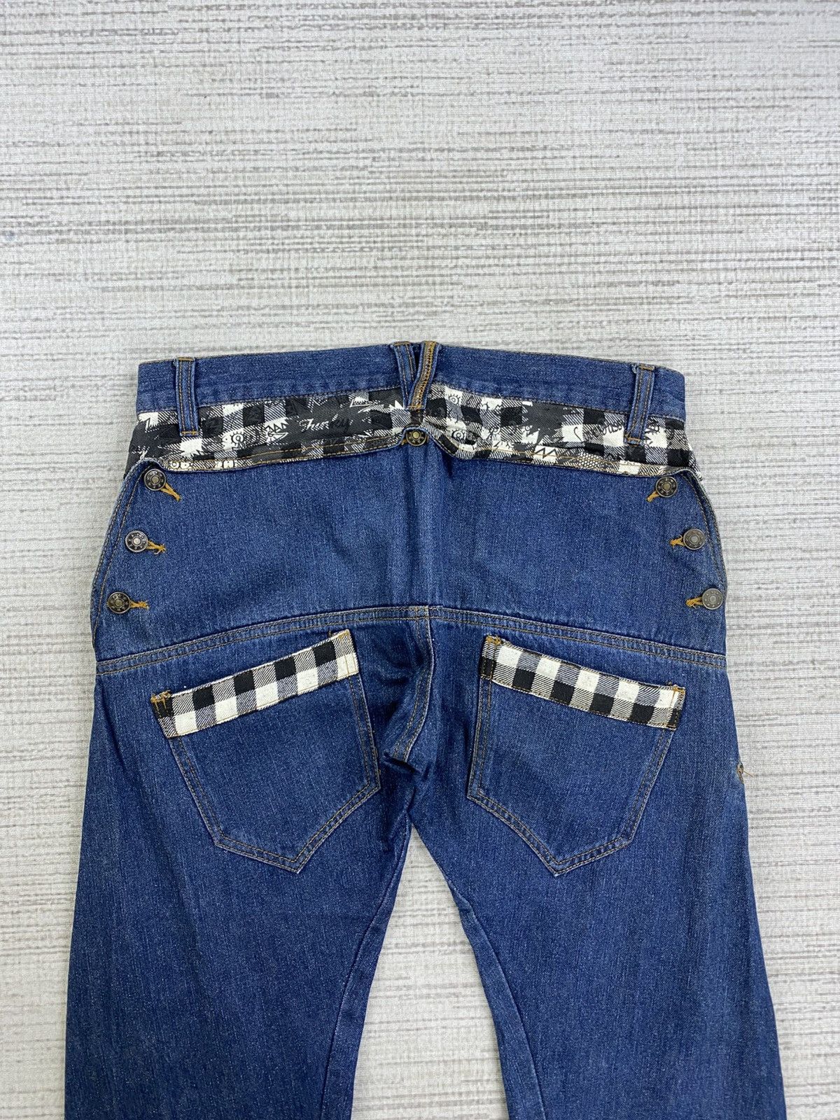 Hysteric Glamour 🔥RARE Hysteric Glamour Style Double Waist Punk Design Jean Size US 34 / EU 50 - 9 Thumbnail