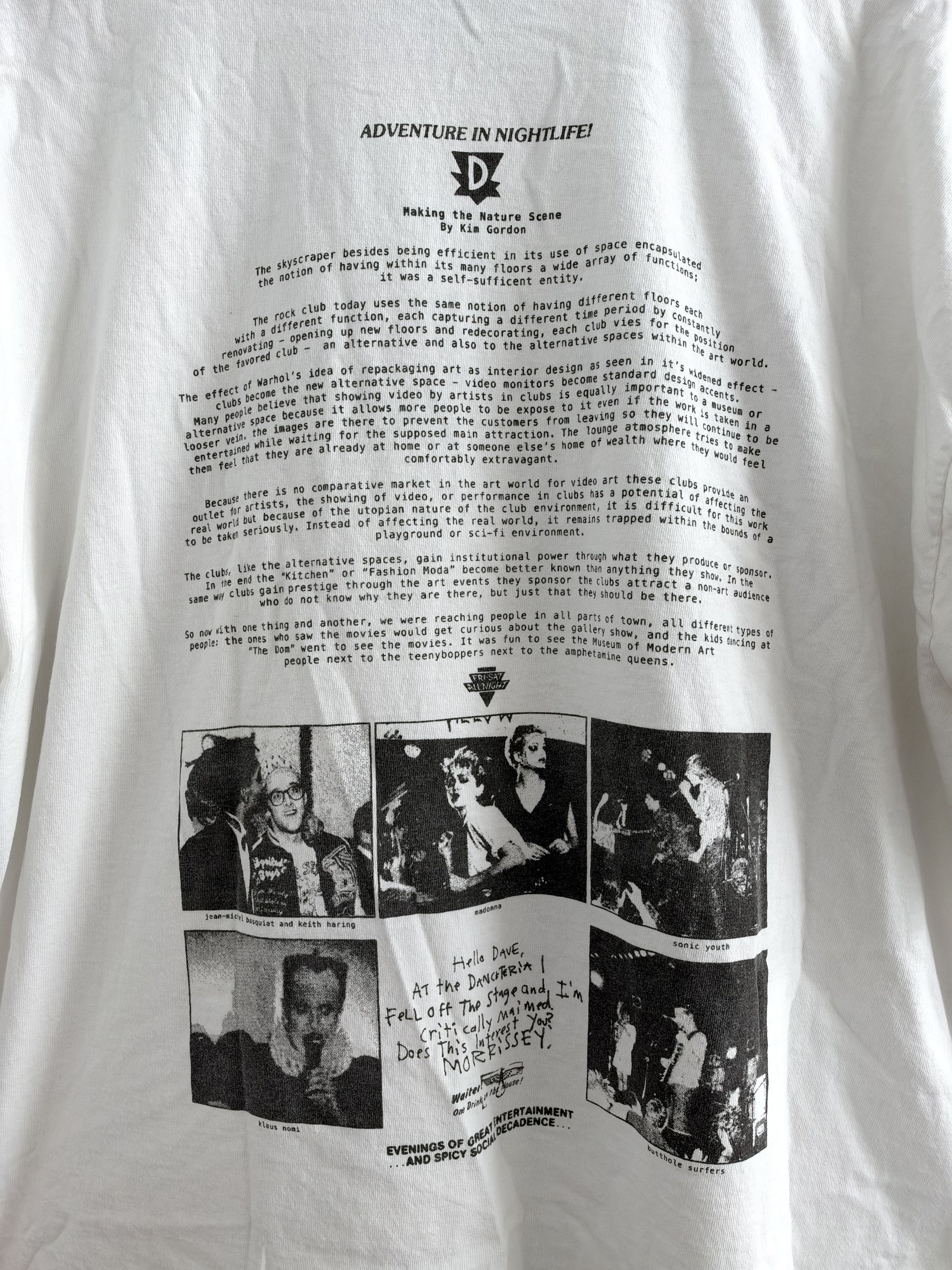 Los Angeles Apparel Night Gallery Local Business Danceteria t-shirt XL Size US XL / EU 56 / 4 - 5 Thumbnail