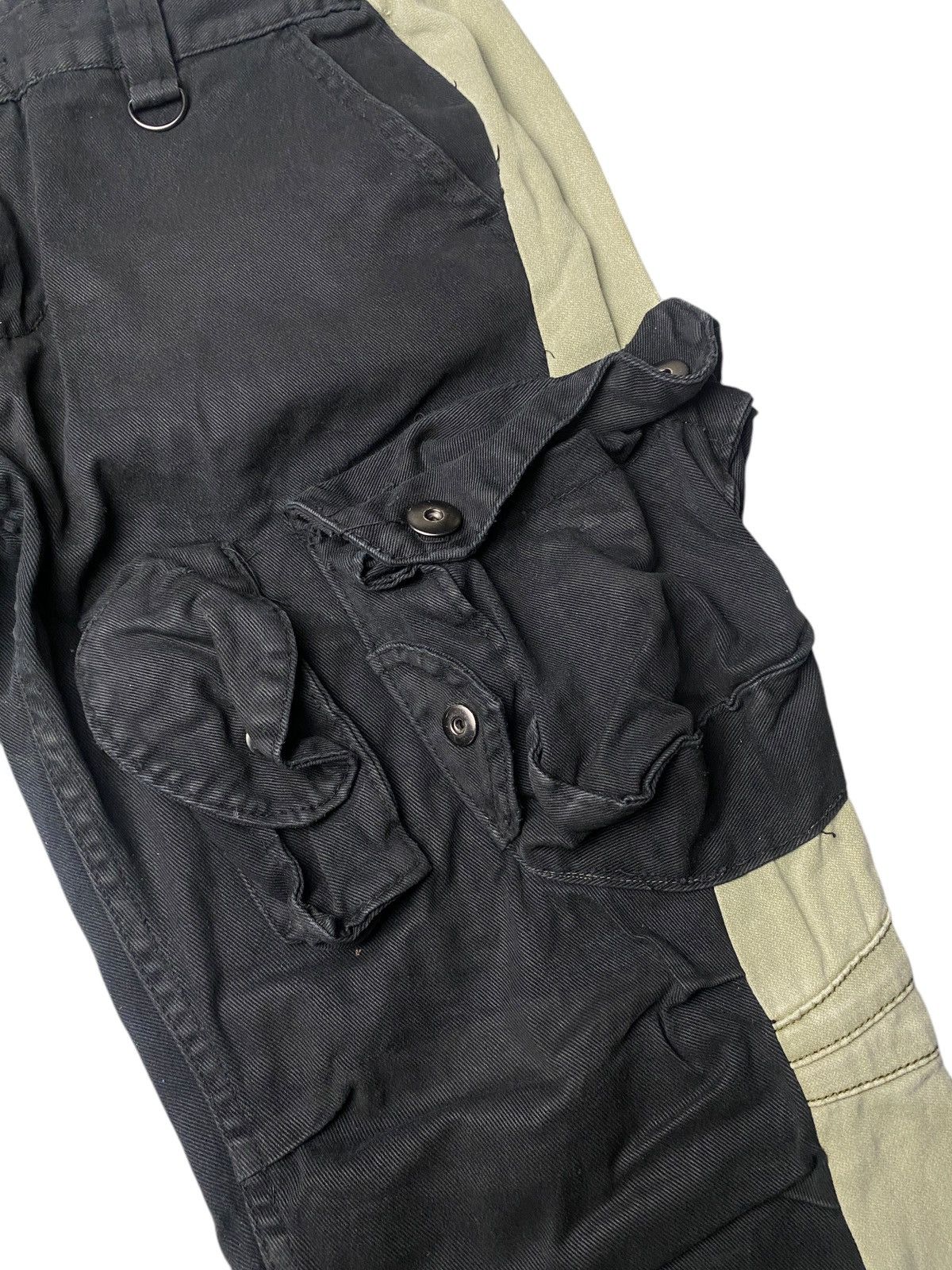 If Six Was Nine 2000's Glamour Gas Mask Custom Pants Size US 31 - 2 Thumbnail