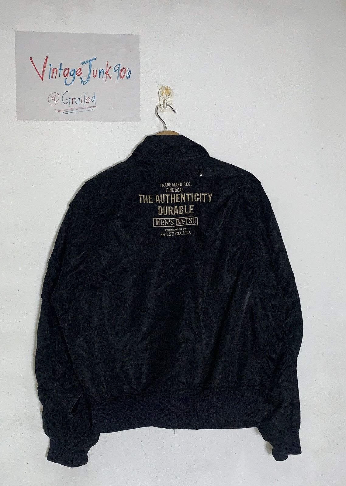 Vintage Vintage BATSU MAN Racing Jacket Size US M / EU 48-50 / 2 - 6 Thumbnail