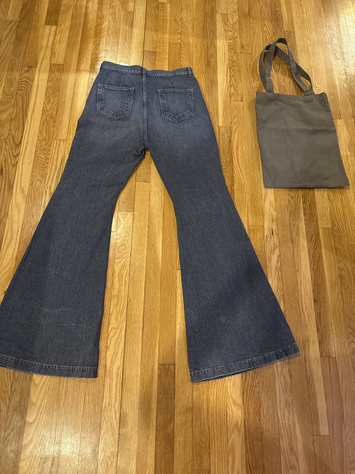 Rick Owens Drkshdw Rick Owens bolan bootcut Size US 31 - 2 Thumbnail