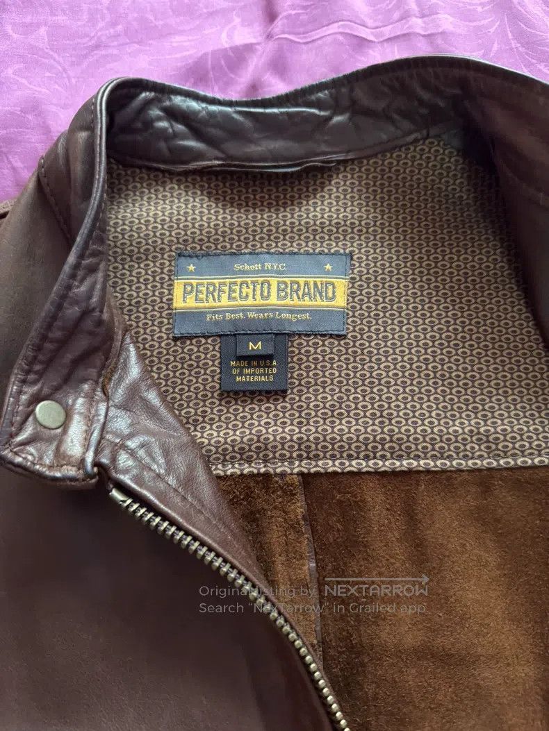 Schott Schott Classic light motorcycle leather jacket Size US M / EU 48-50 / 2 - 5 Thumbnail