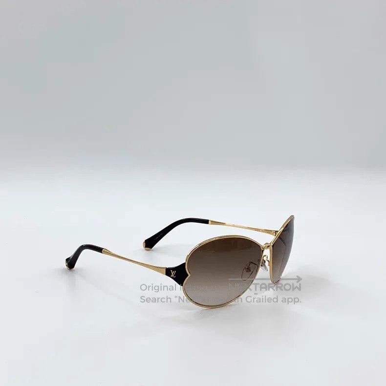 Other Louis Vuitton Gradient Brown Round Sunglasses Sunglasses Size ONE SIZE - 2 Thumbnail