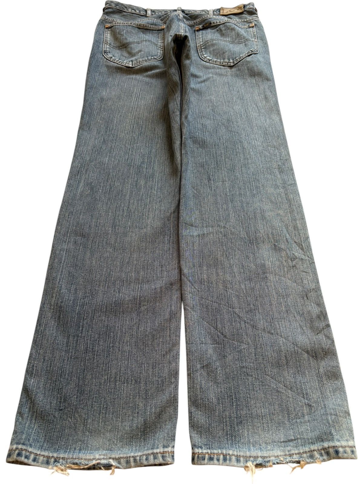 Japanese Brand × Lee Vintage Japanese Lee Mud Wash Loose Jeans Size US 32 / EU 48 - 2 Thumbnail