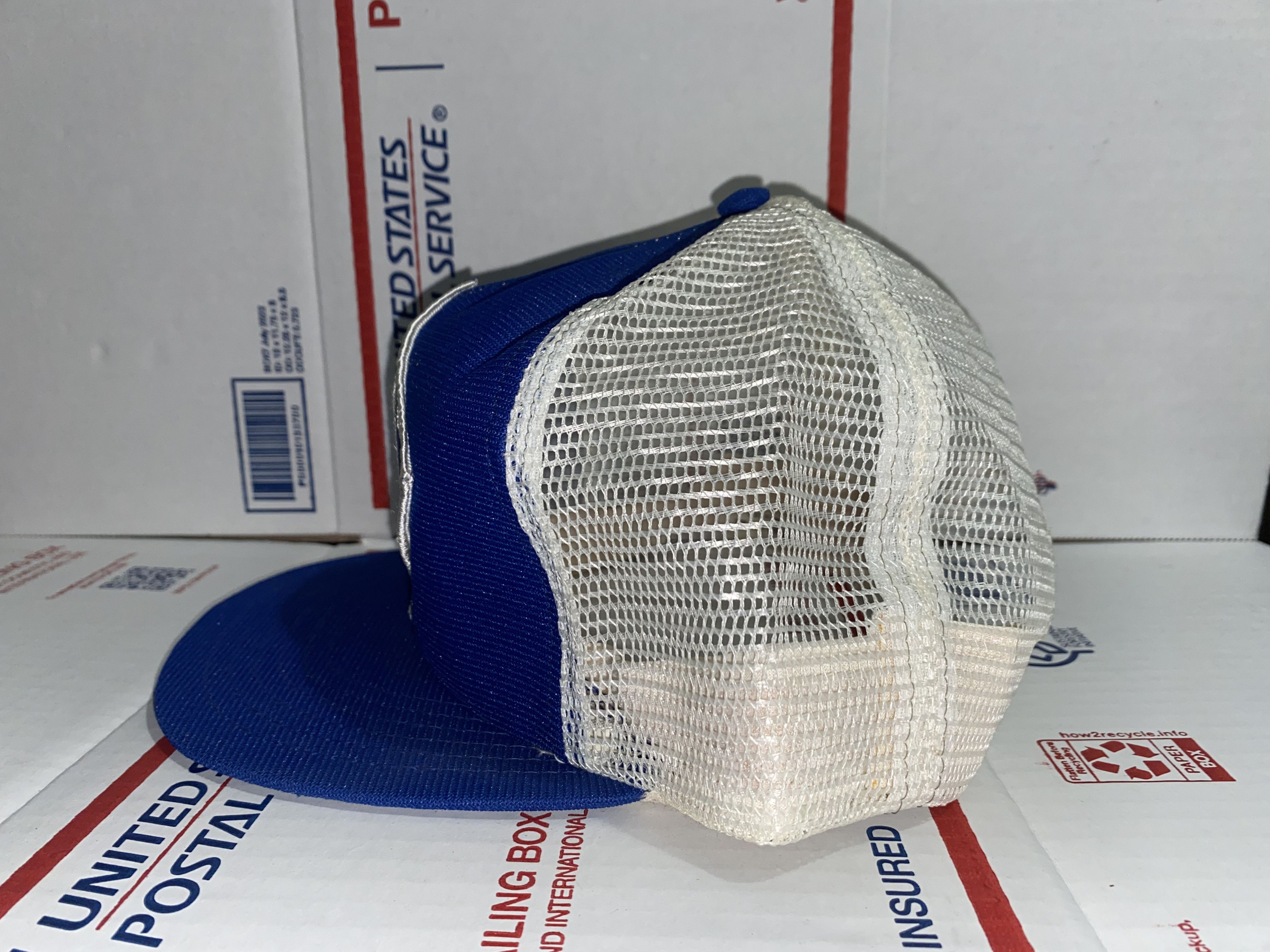 Vintage vtg 1980s 80s Mesh Trucker Hat M patch Sports Team Co Inc ? Size ONE SIZE - 3 Thumbnail