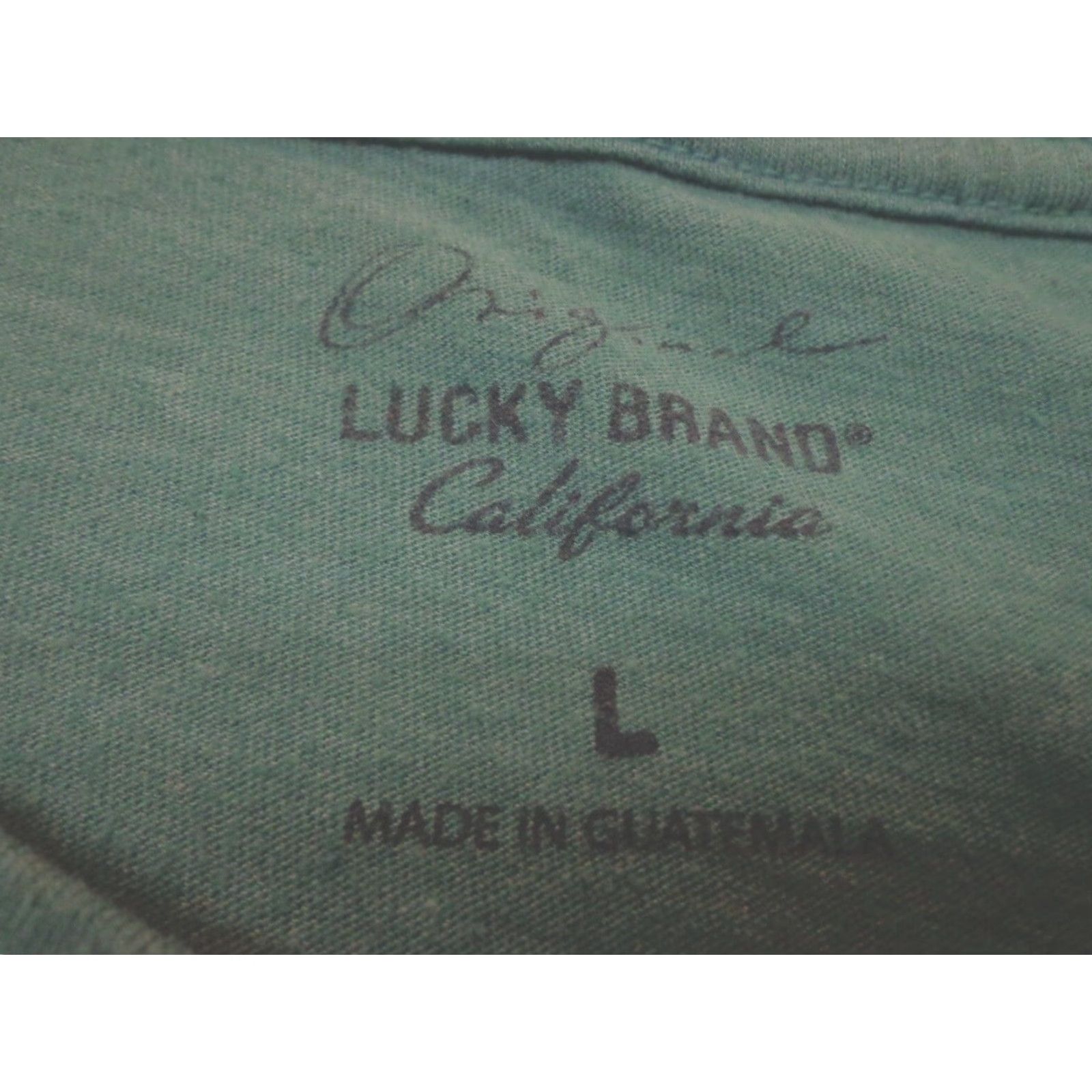 Lucky Brand Lucky Brand Downtown Crafted Beer Graphic T Shirt Size L Men Size US L / EU 52-54 / 3 - 3 Thumbnail