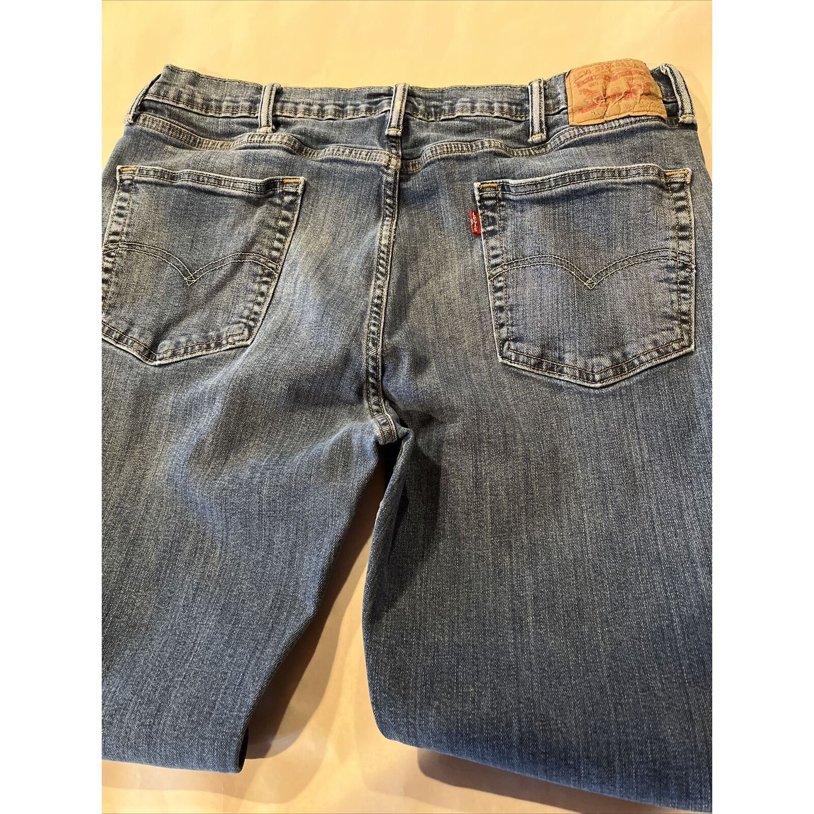 Levi's VTG Levis 505 Jeans Mens 38x32 USA Regular Fit Mid Rise EUC Size US 36 / EU 52 - 12 Thumbnail