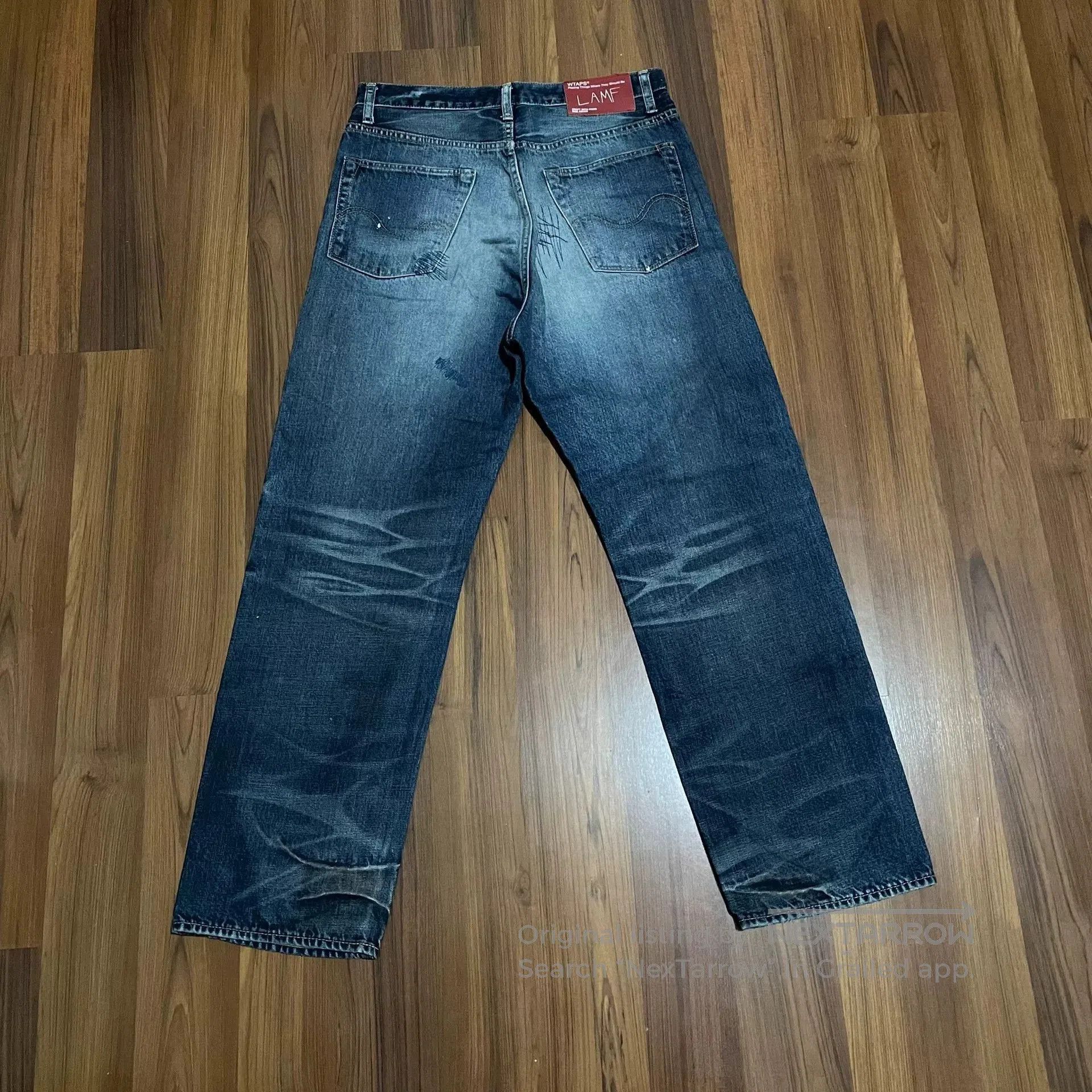 Wtaps WTAPS 09SS T3 LAMF Spider Embroidery Jeans. Size US 40 / EU 56 - 2 Thumbnail