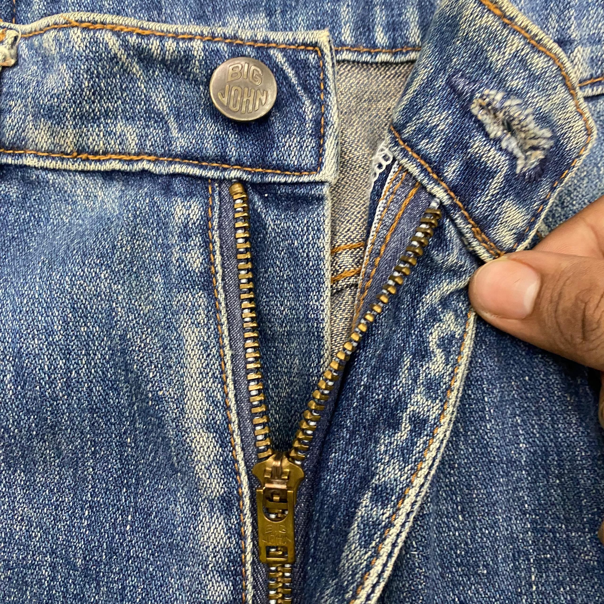 Big John 💥Best Offer💥Vintage Big John Workers Denim Size US 30 / EU 46 - 11 Thumbnail