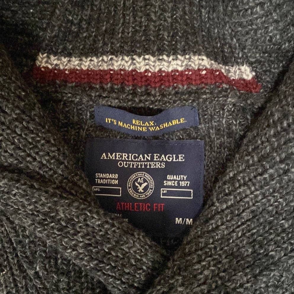 Other American Eagle Outfitters Athletic Fit Gray Sweater Size US M / EU 48-50 / 2 - 2 Thumbnail
