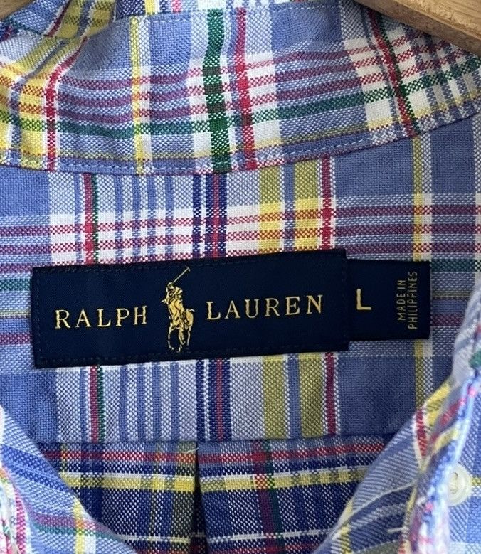 Ralph Lauren Ralph Lauren Plaid Long Sleeve Button Up Shirt NEW Polo Size US L / EU 52-54 / 3 - 5 Thumbnail