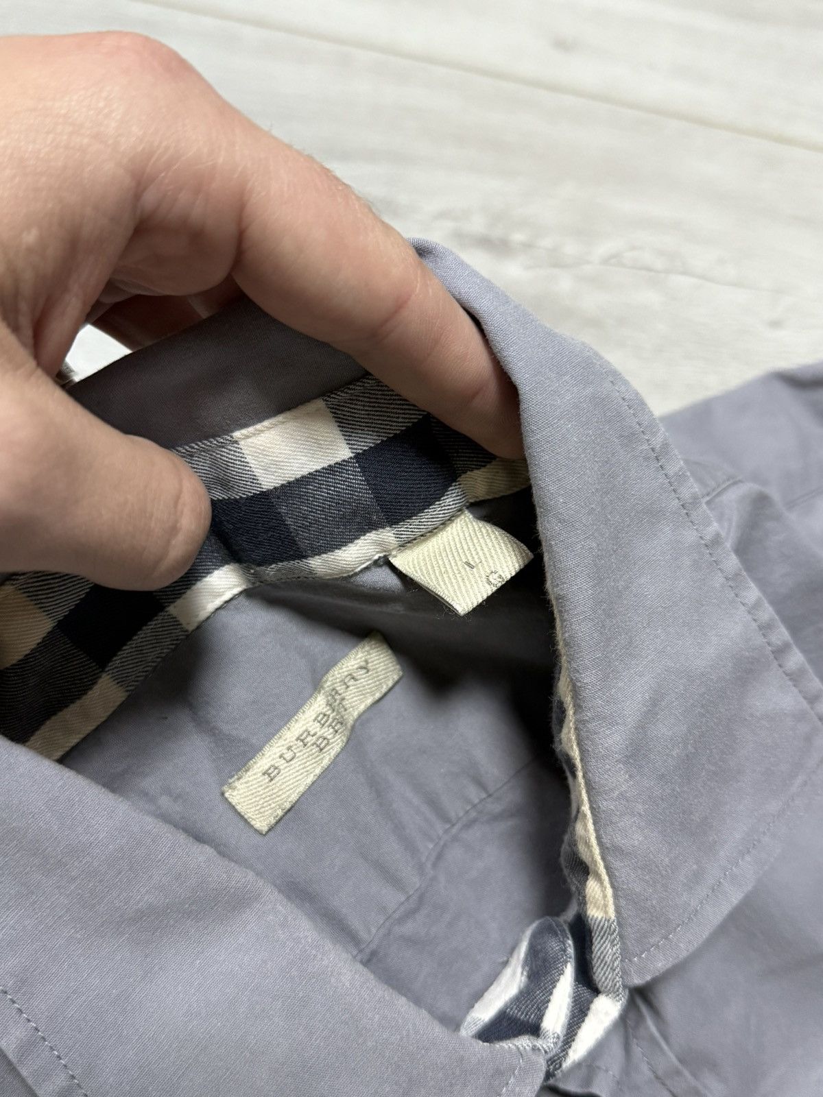 Burberry Burberry nova check shirt buttons Size US L / EU 52-54 / 3 - 2 Thumbnail