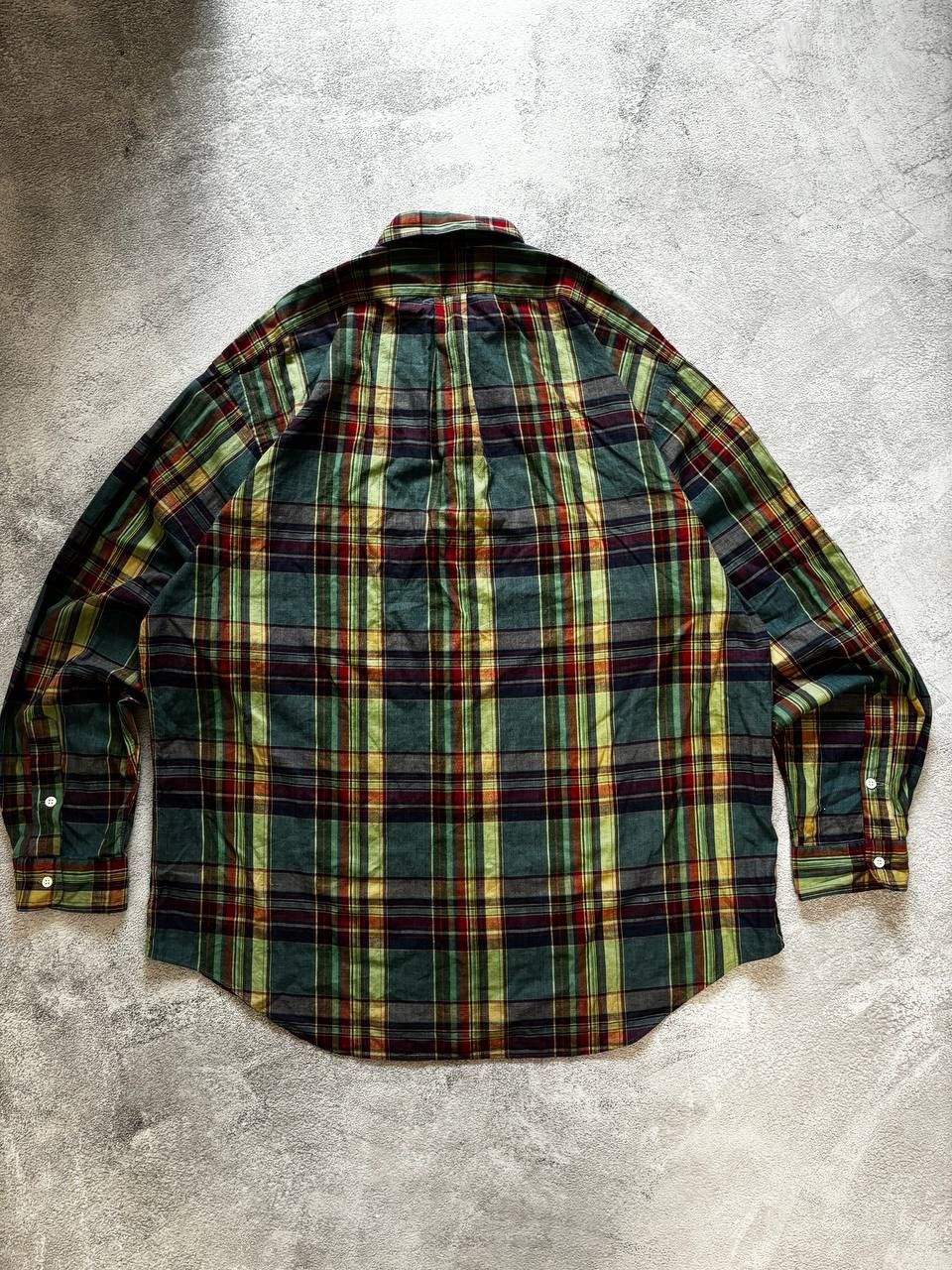 Polo Ralph Lauren × Vintage Polo Ralph Lauren futuristic vintage Distressed shirt Size US XL / EU 56 / 4 - 4 Thumbnail