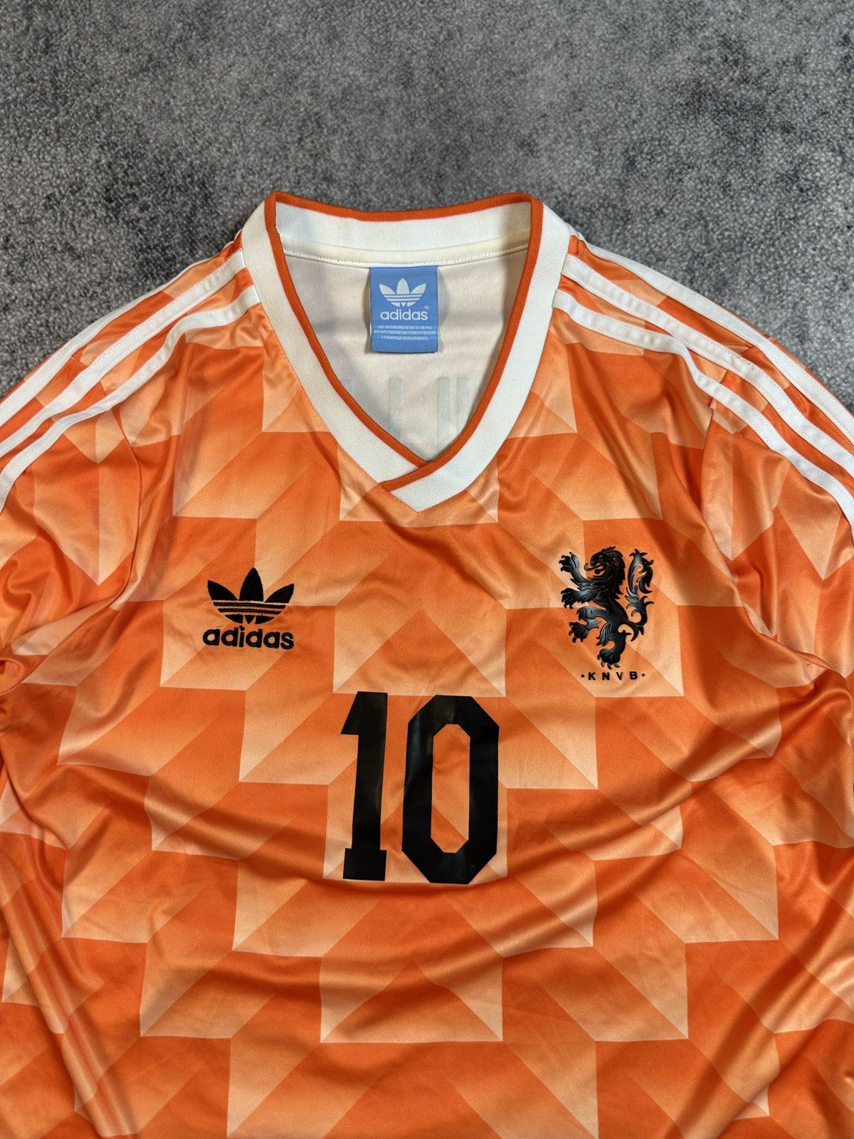 Vintage Vintage Adidas 10 Gullit Holland Soccer Jersey Netherlands M Size US M / EU 48-50 / 2 - 2 Thumbnail