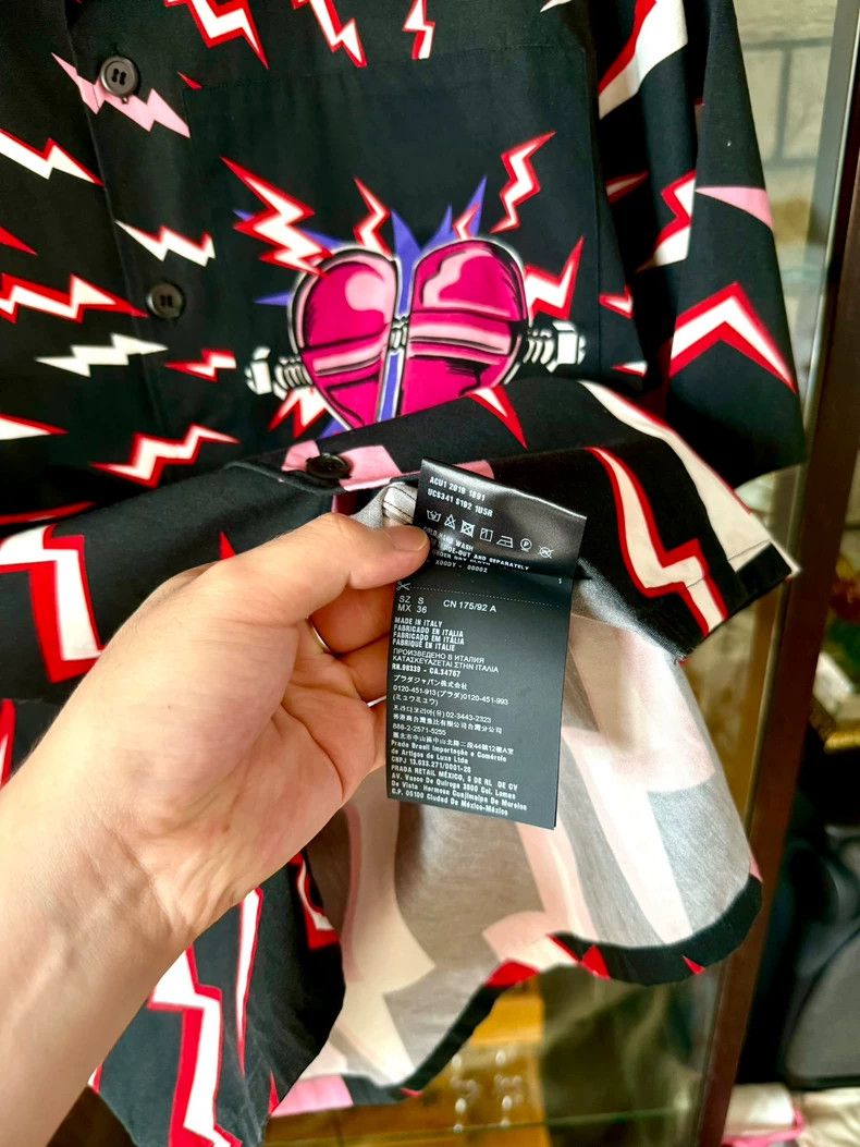 Other Prada 19 FW Frankenstein lightning broken heart Cuban coll Size US S / EU 44-46 / 1 - 6 Thumbnail