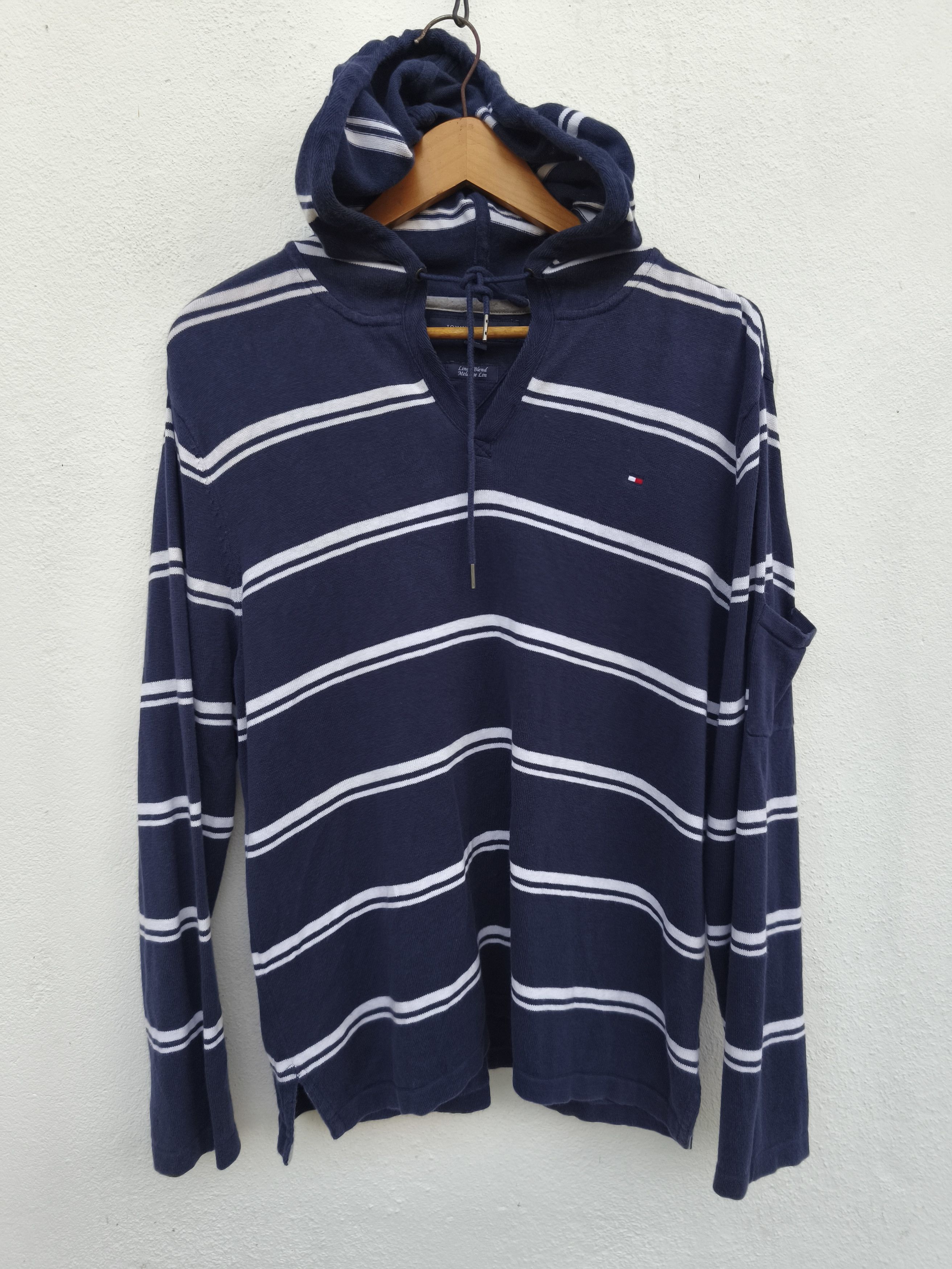 Tommy Hilfiger Tommy Hilfiger after hood stripes Linen clothes Size US L / EU 52-54 / 3 - 2 Thumbnail