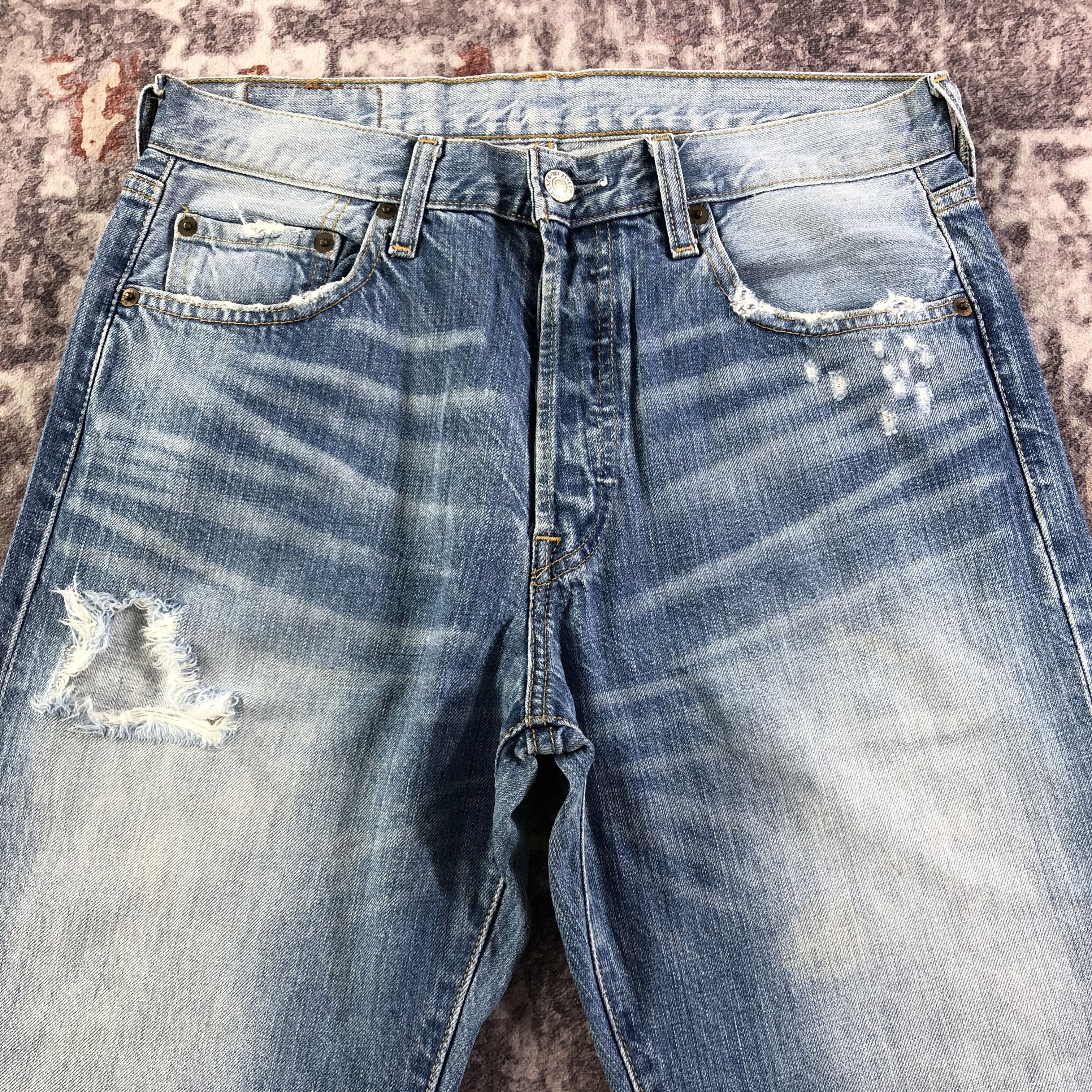 Levi's Vintage 90s Levis 501 Jeans-JM3289 Size US 30 / EU 46 - 3 Thumbnail