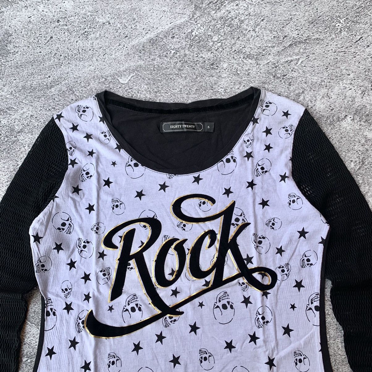 14th Addiction × If Six Was Nine × Japanese Brand Rock Skull Y2k mesh Longsleeve Ifsixwasnine Lgb Style Size US S / EU 44-46 / 1 - 4 Thumbnail