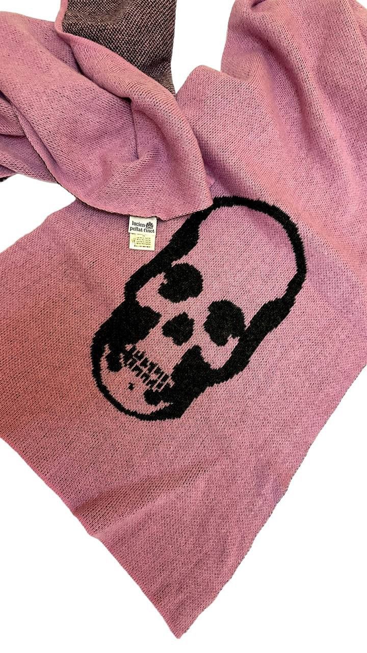 Lucien Pellat-Finet Lucien Pellet-Finet Skull Scarf @ King of Cashmere Size ONE SIZE - 5 Thumbnail