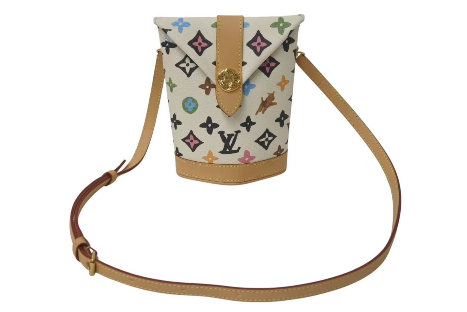 Louis Vuitton Envelope Pouch Shoulder Bag Tyler The Creator Monogram Craggy Limited Pre-Owned in Ivory