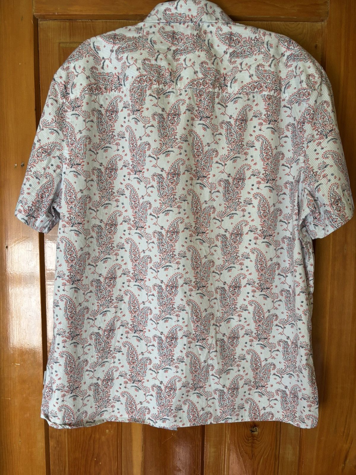 Perry Ellis Perry Ellis Paisley Short sleeve men’s button down Size US L / EU 52-54 / 3 - 4 Thumbnail