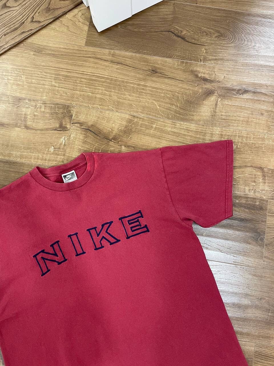 Nike Vintage Nike 90’s Made in USA Big Logo Oversized Tee Shirt Size US L / EU 52-54 / 3 - 3 Thumbnail