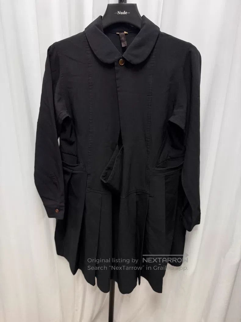 Comme des Garcons Comme des Garcons Pleated Dress with Peter Pan Collar Size XS / US 0-2 / IT 36-38 - 1 Thumbnail