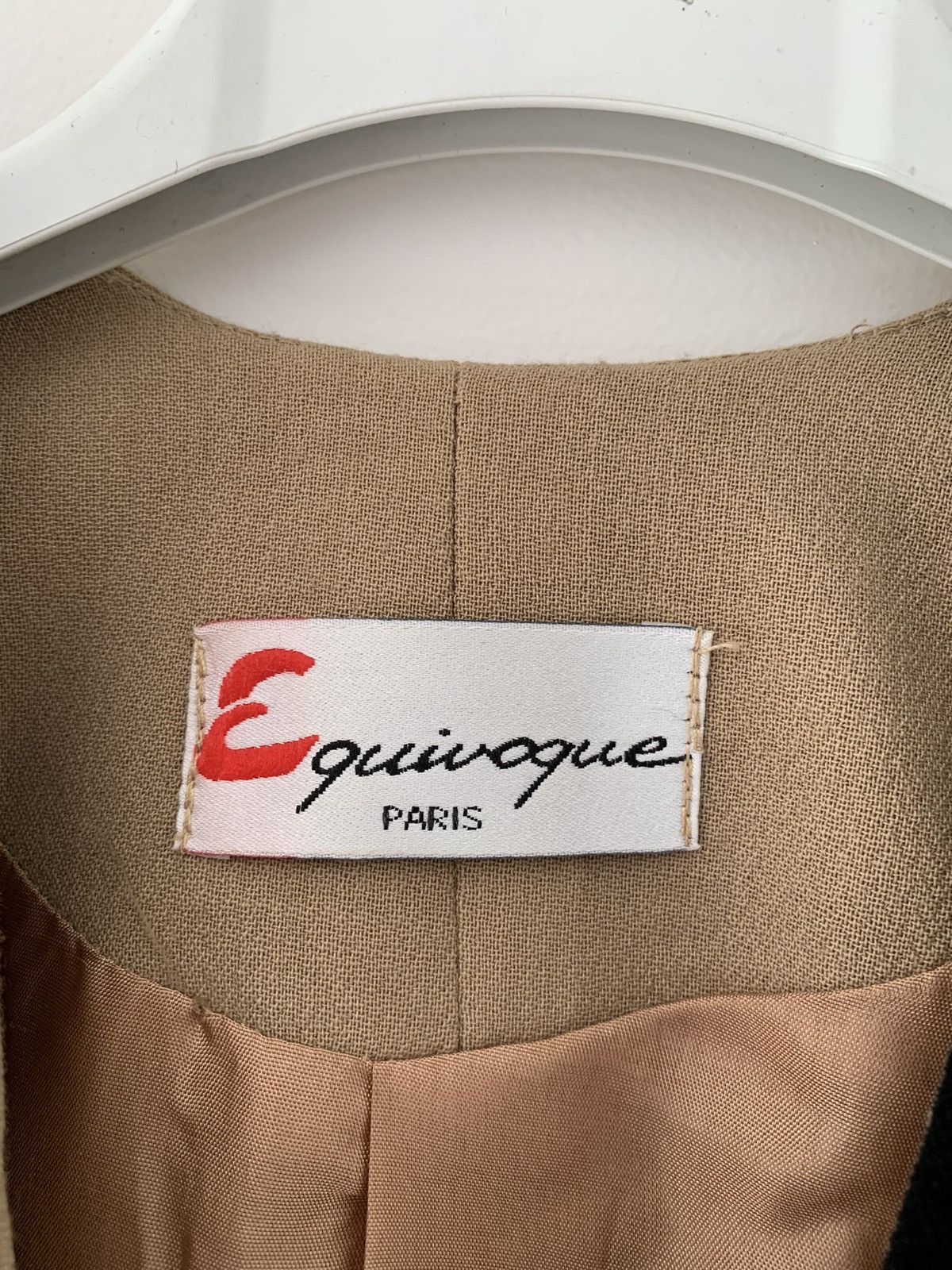 Vintage Vintage Equivoque Paris Blazer – Made in France Size M / US 6-8 / IT 42-44 - 3 Thumbnail
