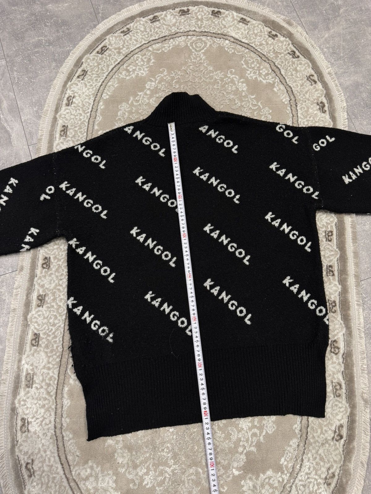 Kangol Vintage Kangol Monogram Big Logo Wool Sweater Streetwear Y2K Size M / US 6-8 / IT 42-44 - 6 Thumbnail