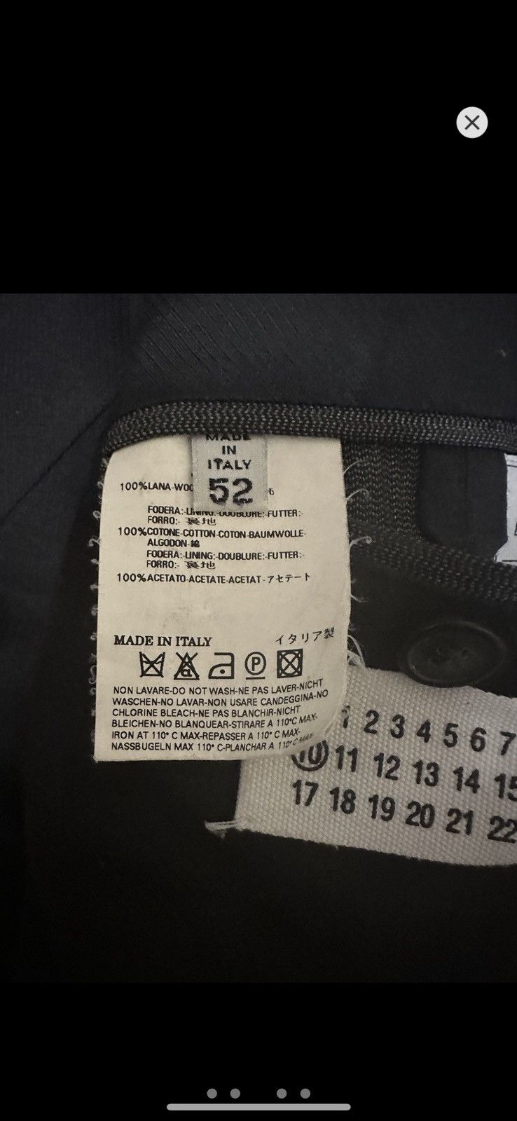 Designer × Jil Sander × Maison Margiela Maison Martin Margiela 2000s Archive Size 52L - 4 Thumbnail