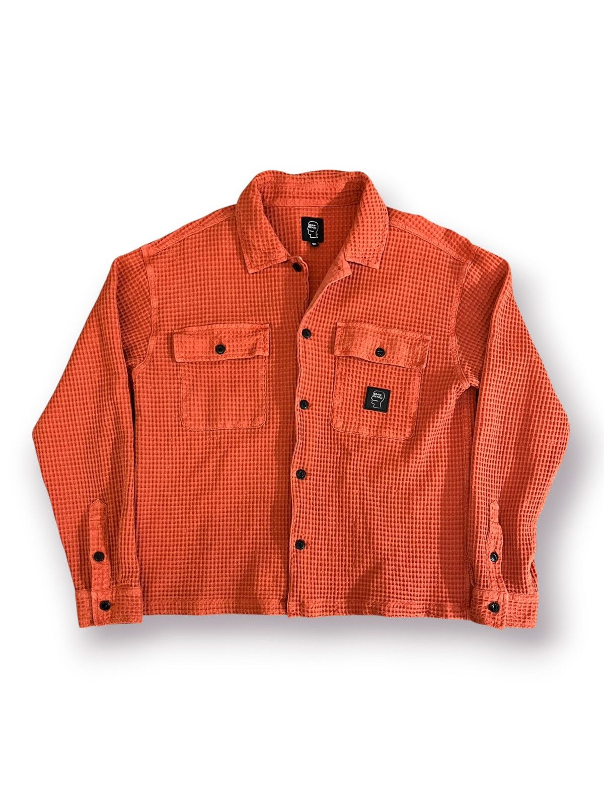 Brain Dead Brain Dead Waffle Front Shirt ‘Terracotta’ Size US M / EU 48-50 / 2 - 1 Thumbnail