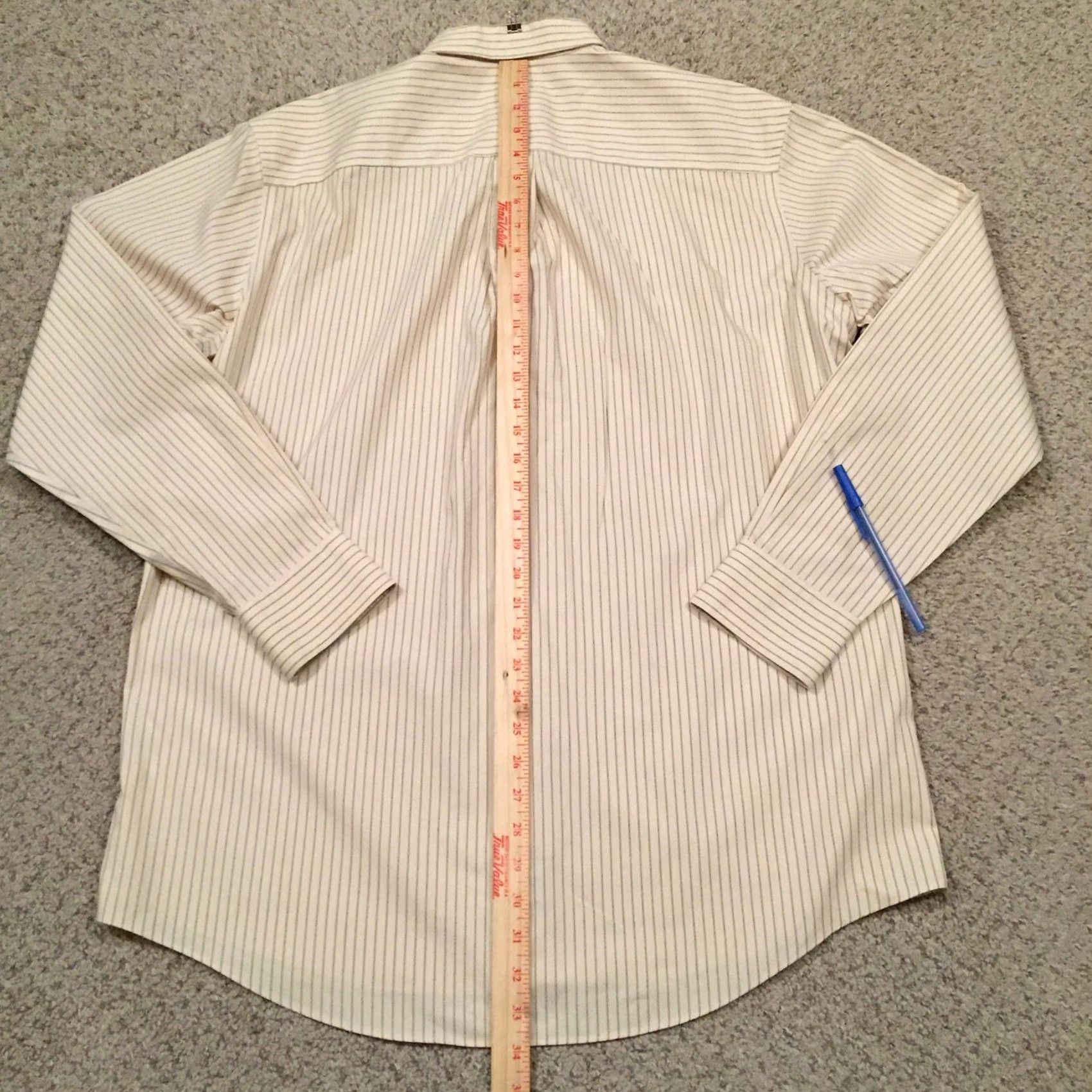 Vintage Cabela's Shirt Mens Large Green Striped Long Sleeve Button Up Size US L / EU 52-54 / 3 - 6 Thumbnail