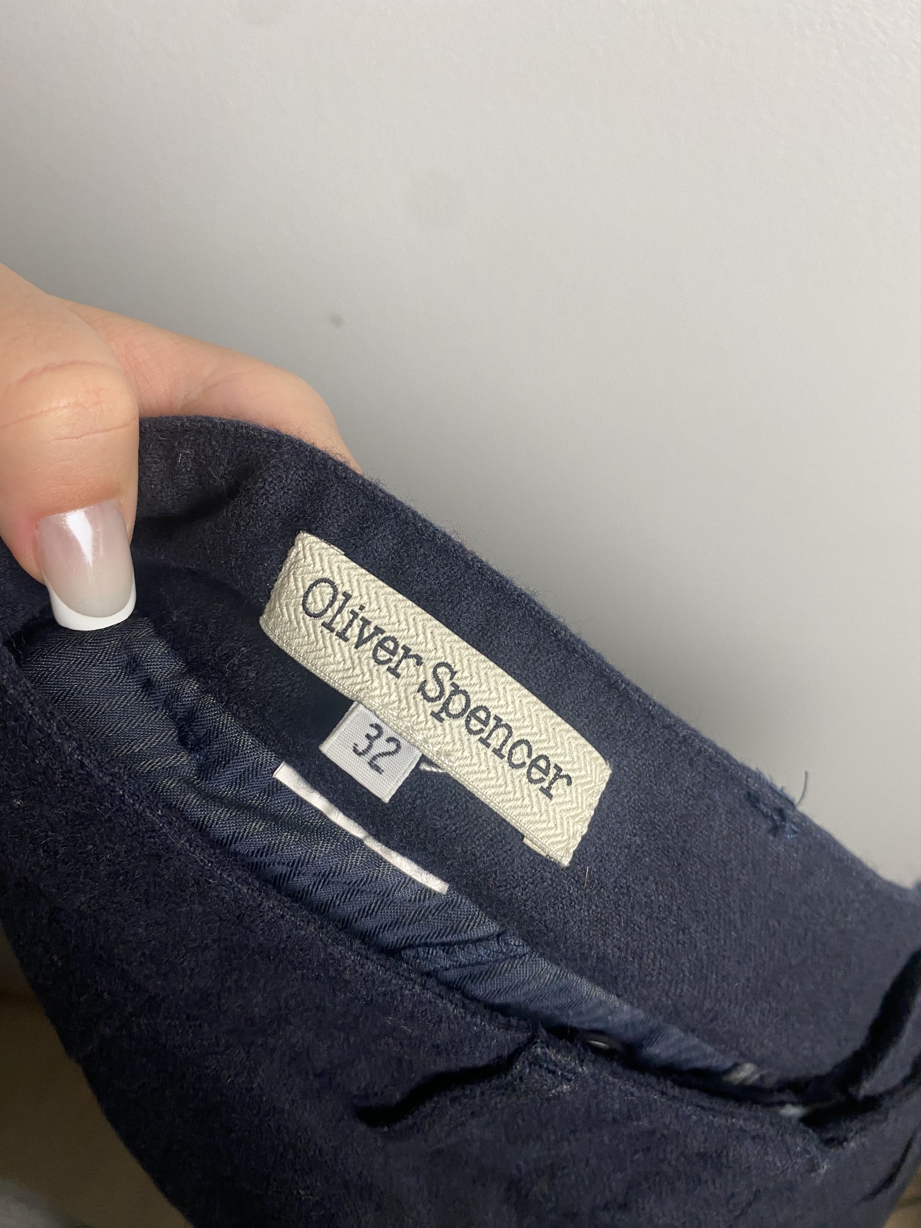 Oliver Spencer Oliver Spencer casual formal navy pants Size US 32 / EU 48 - 4 Thumbnail