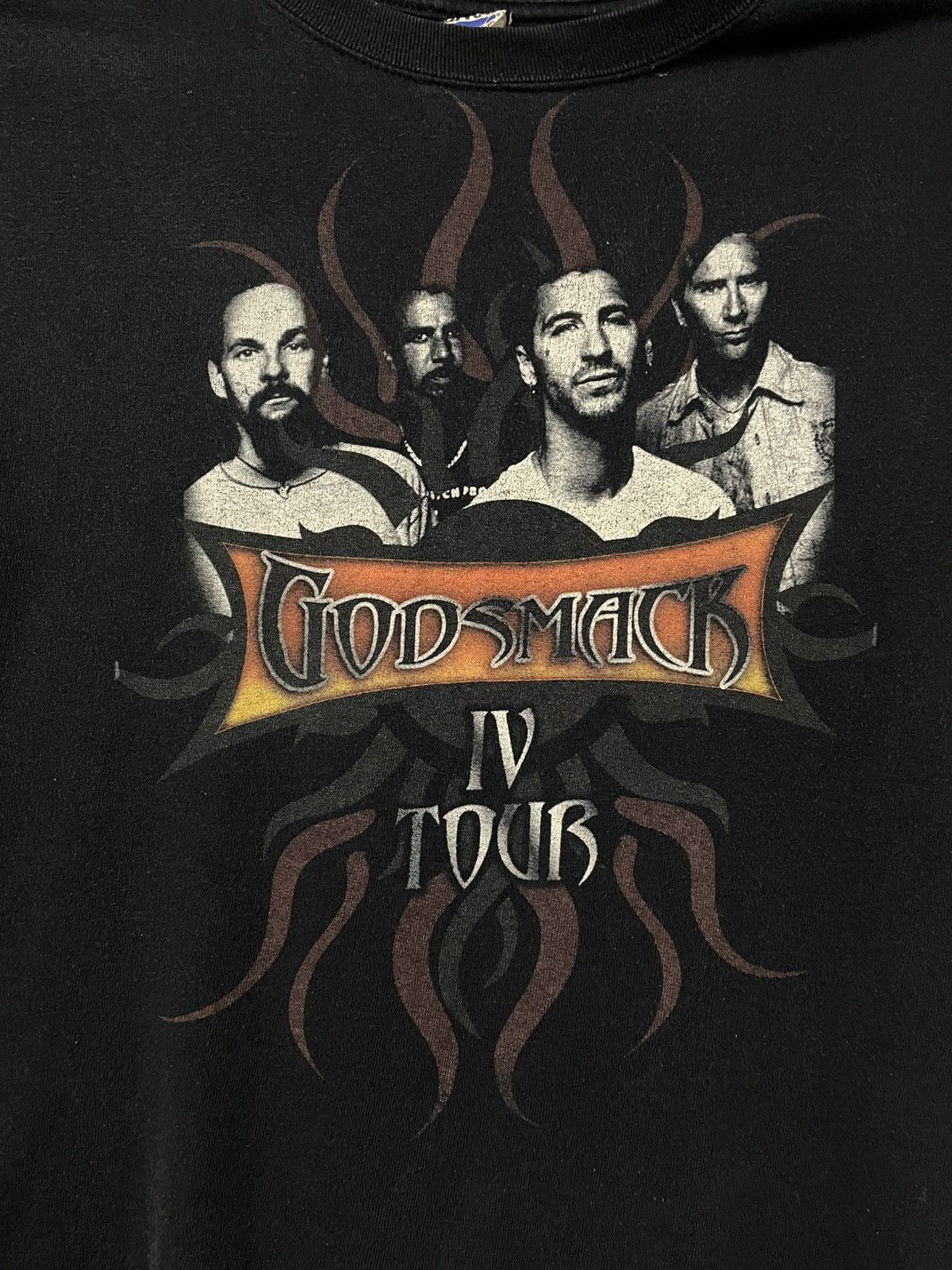 Band Tees Vintage Original Godsmack American Rock Band IV Tour Faded Size US S / EU 44-46 / 1 - 6 Thumbnail