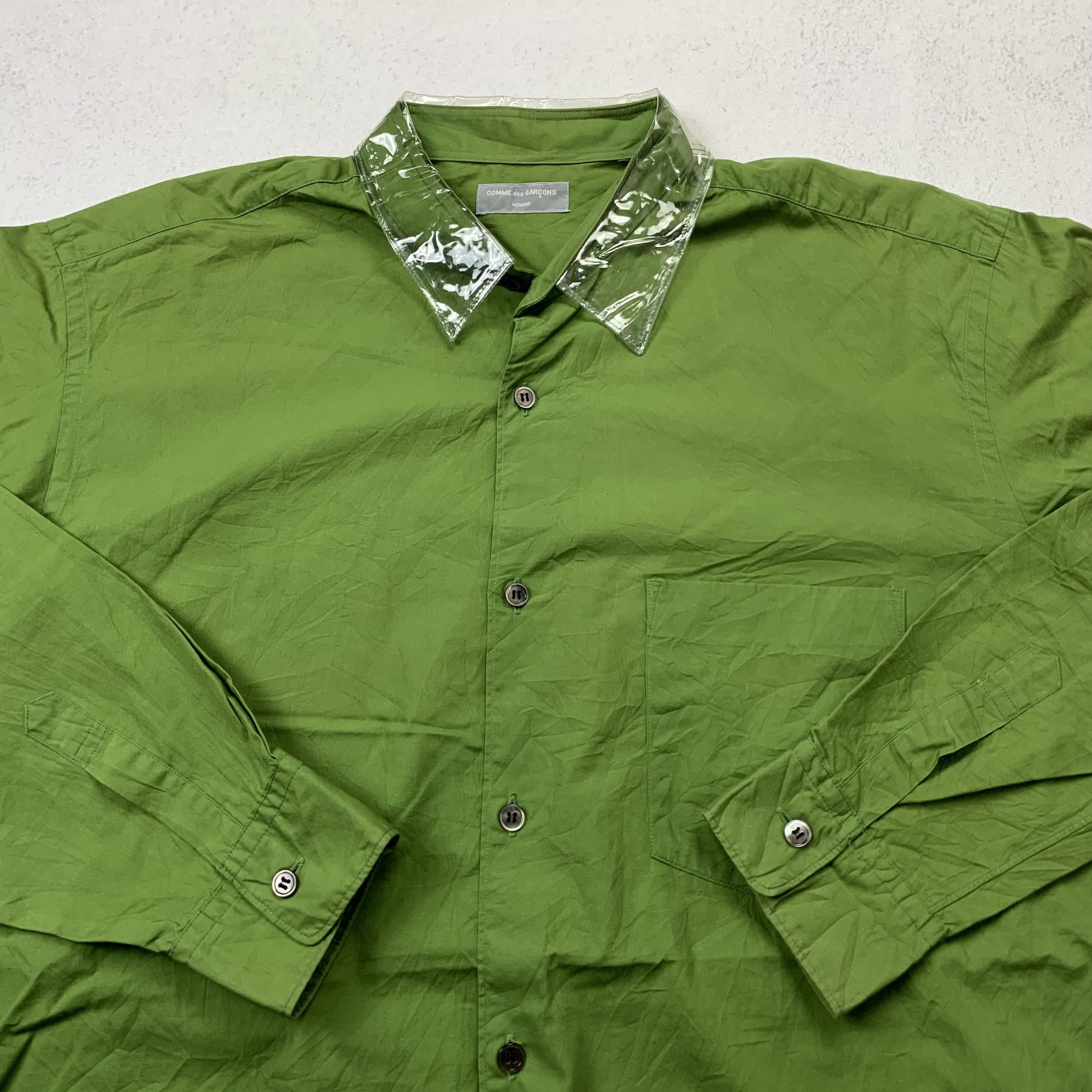 Comme des Garcons Comme Des Garcons Homme Button Up Shirt Size US L / EU 52-54 / 3 - 2 Thumbnail