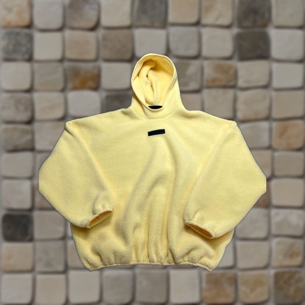 Essentials Essentials Hoodie Size XS Yellow Polar Fleece Pullover Regular Mens Jacket Shirt? Size US XS / EU 42 / 0 - 1 Thumbnail