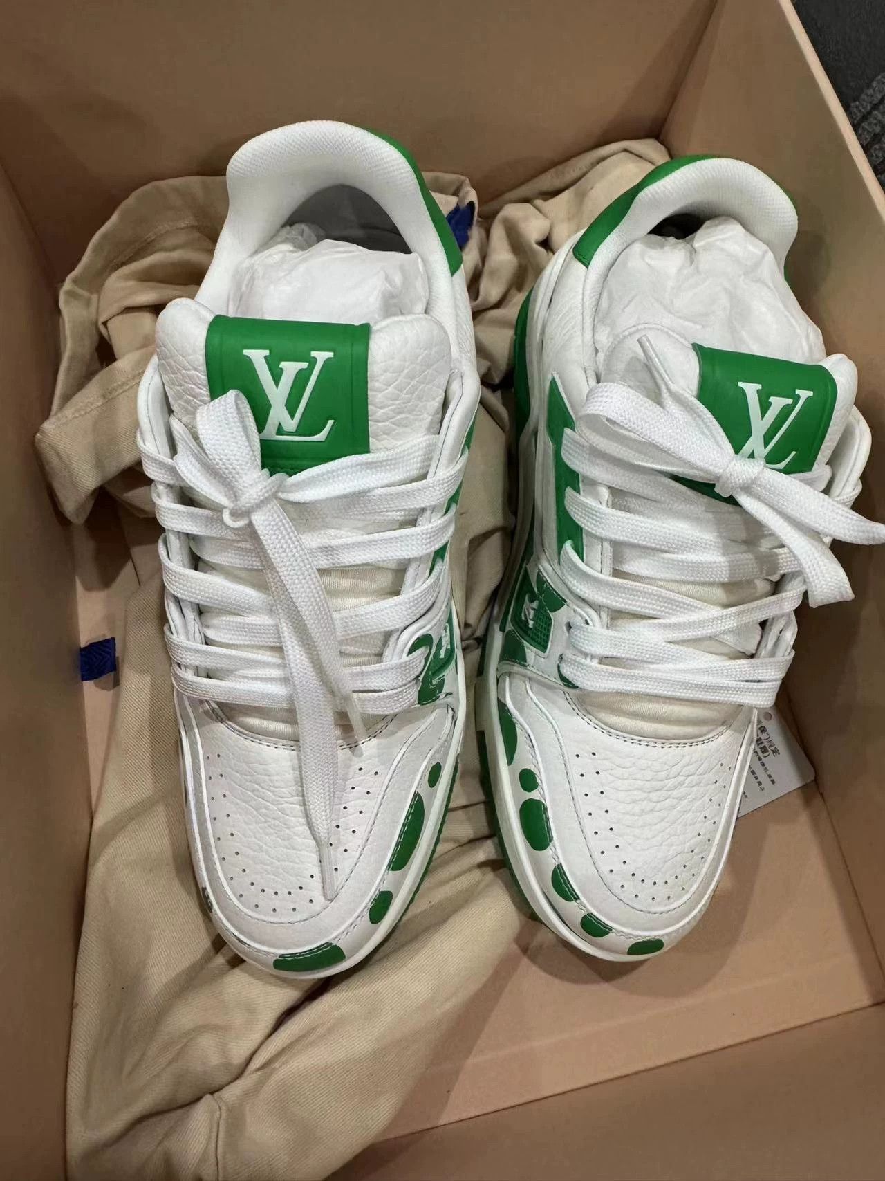Louis Vuitton LV x Trainer 37 New Full Set Size US 6.5 / IT 36.5 - 1 Thumbnail