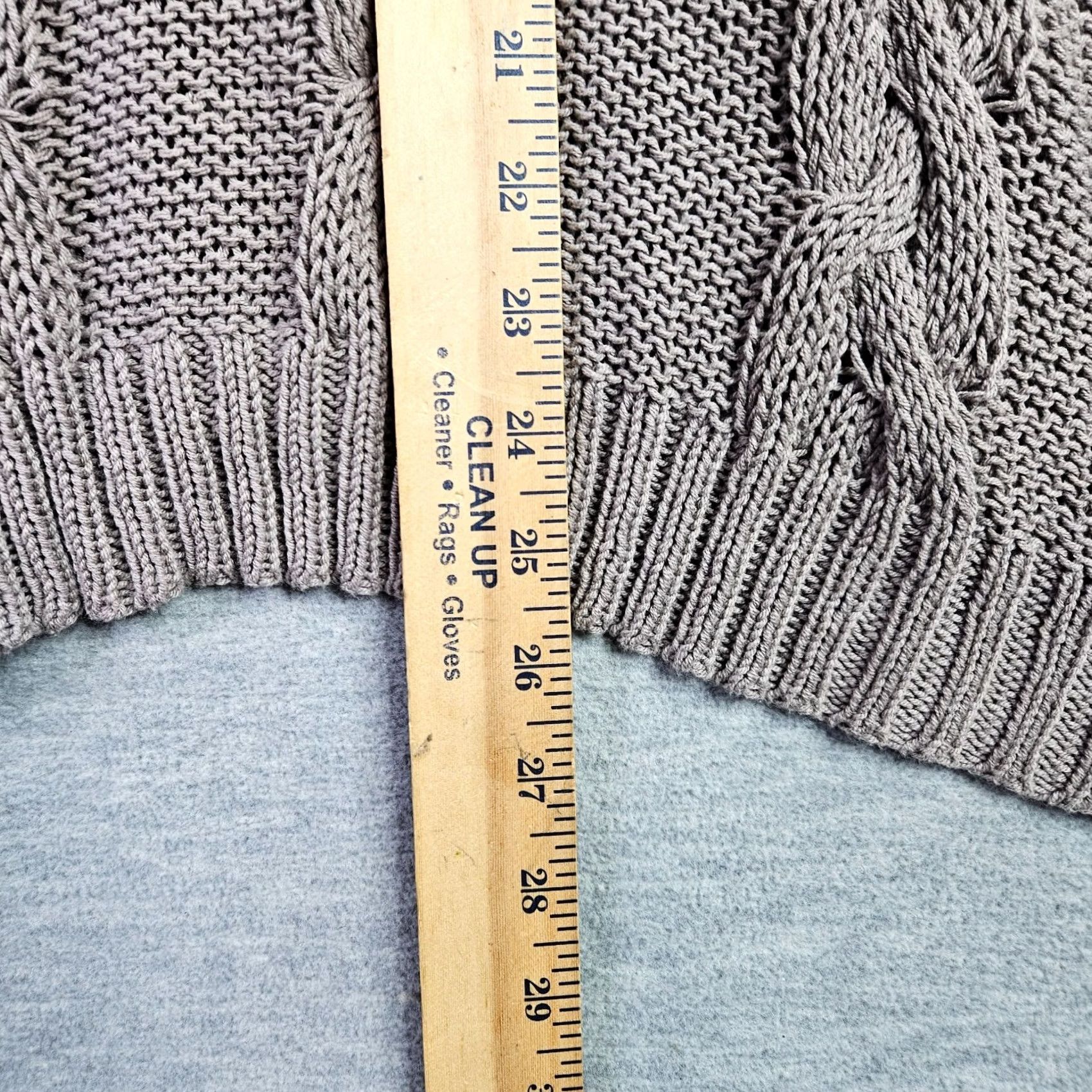 Vintage Wooden Ships Women’s Beige Cable Knit Sweater Crew Neck Pullover M/L Size M / US 6-8 / IT 42-44 - 4 Thumbnail