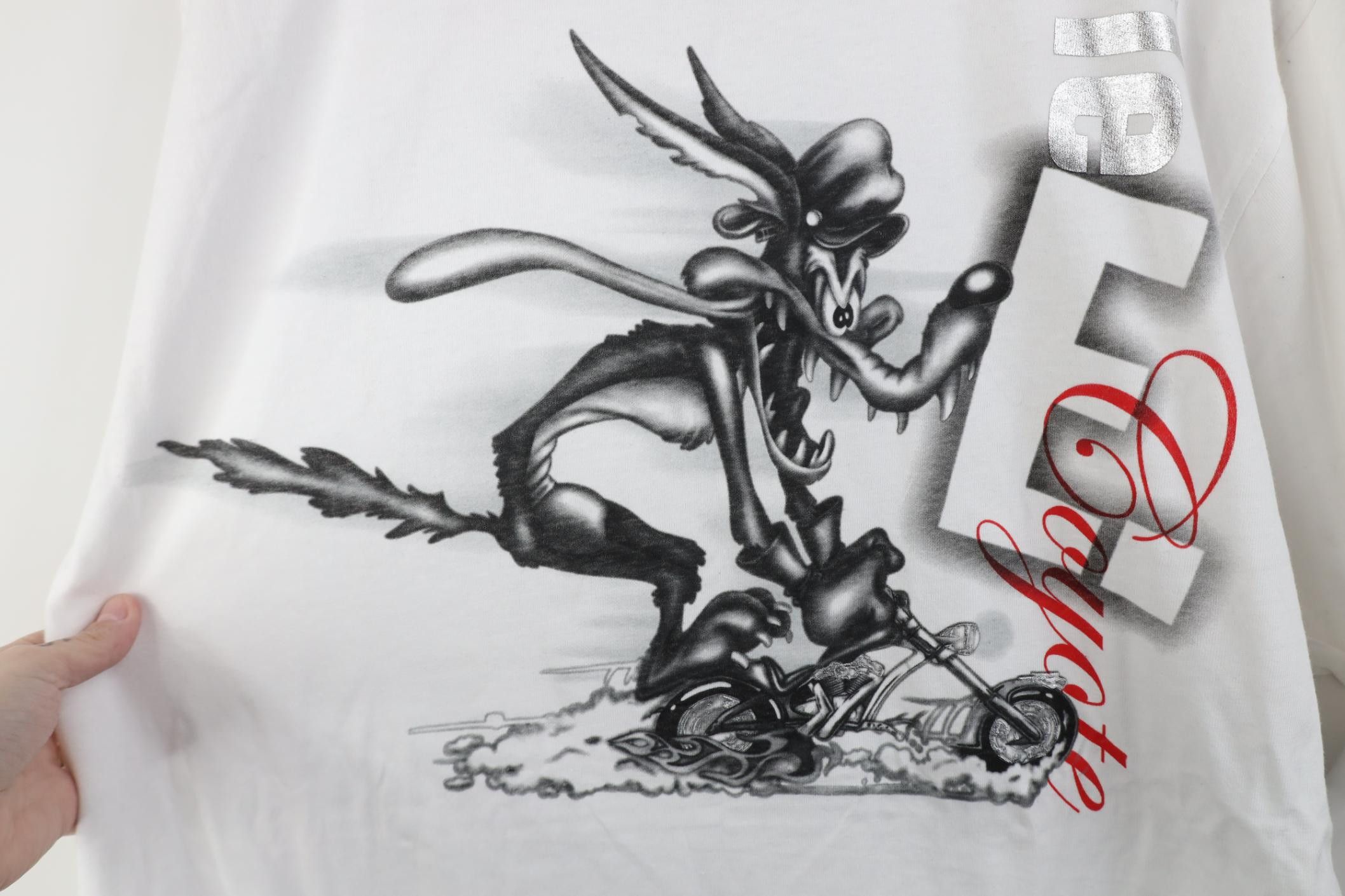 Vintage Deadstock Vintage Y2K Lot 29 Looney Tunes E Coyote T-Shirt Size US L / EU 52-54 / 3 - 7 Thumbnail