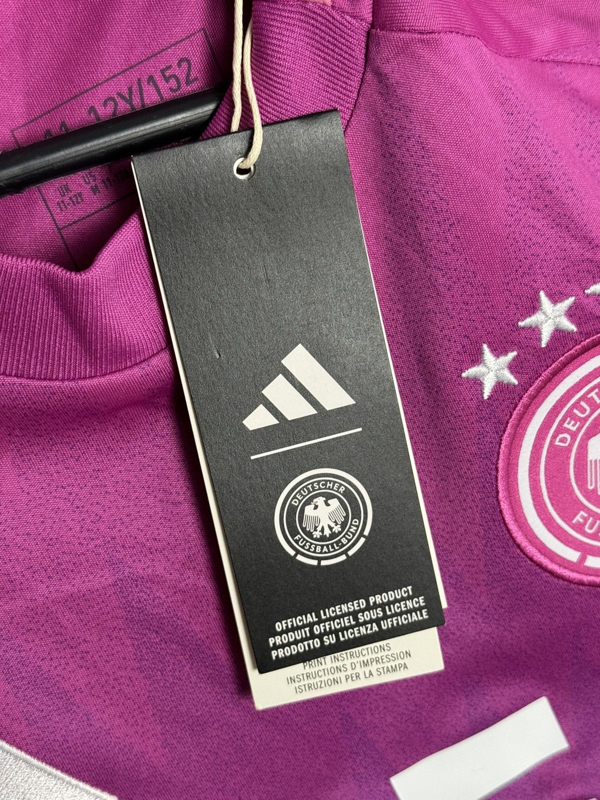 Adidas KIDS New Germany 2024 Away Anton Football Jersey T-Shirt Size US XS / EU 42 / 0 - 10 Thumbnail