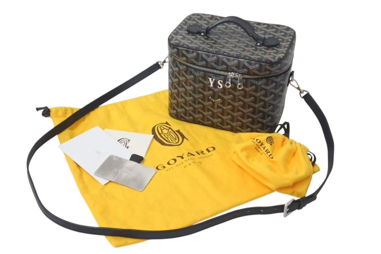 goyard muse vanity case handbag