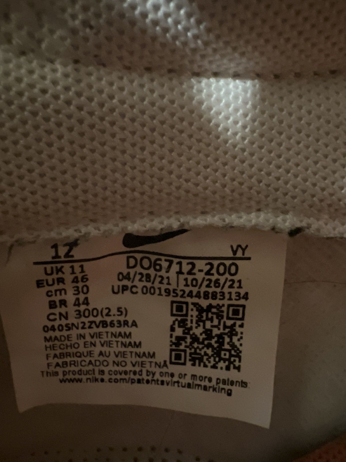 Nike dunk low driftwood Size US 12 / EU 45 - 7 Thumbnail