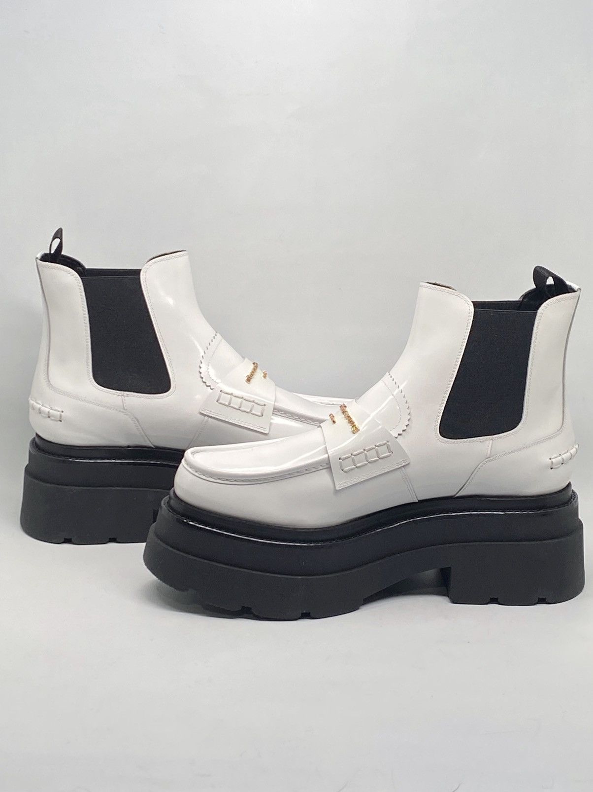 Alexander Wang Alexander Wang Carter Leather Platform Ankle Boots size 41 Size US 11 / IT 41 - 9 Thumbnail