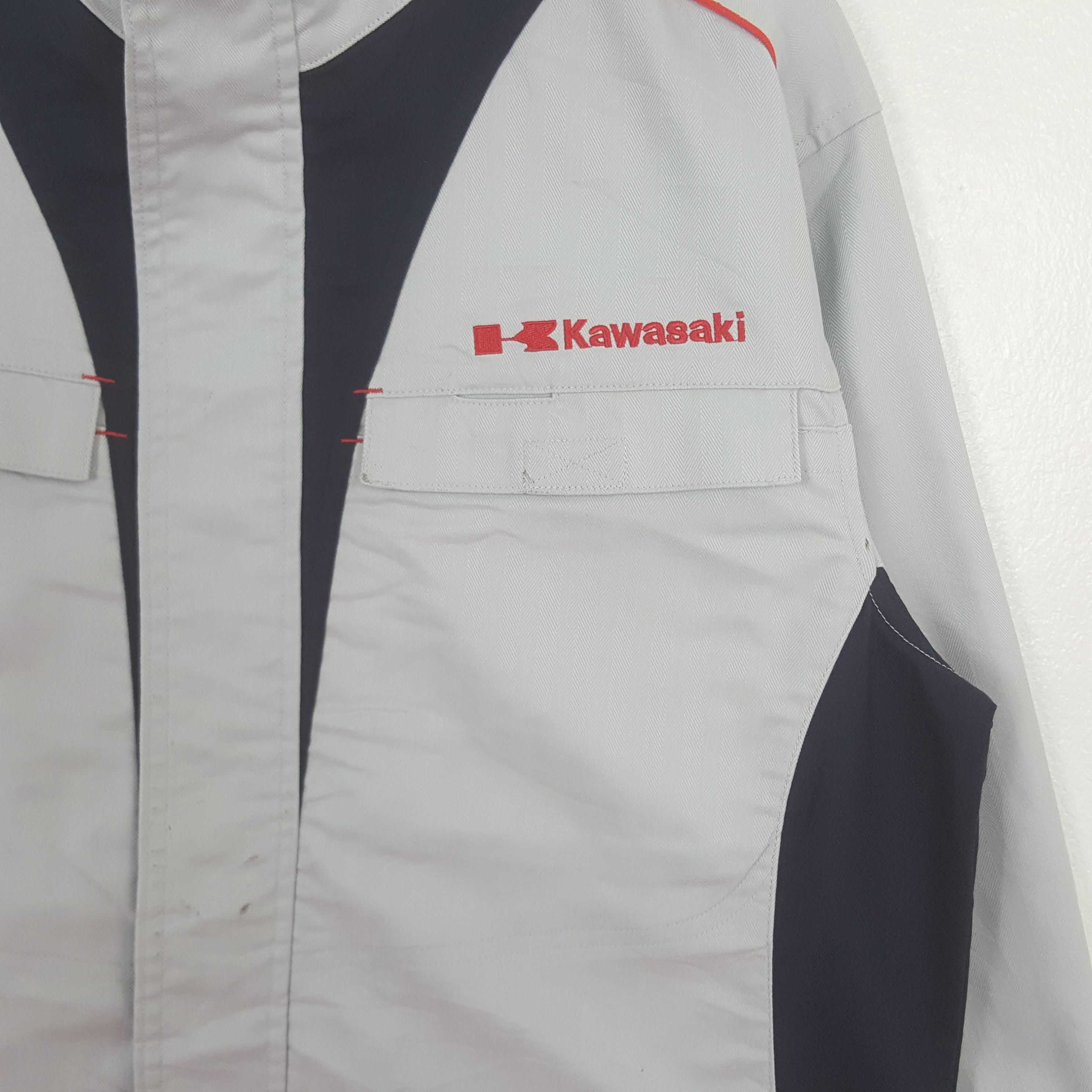 Vintage Vintage Kawasaki Racing Motorsports Jacket C322N19 Size US L / EU 52-54 / 3 - 2 Thumbnail