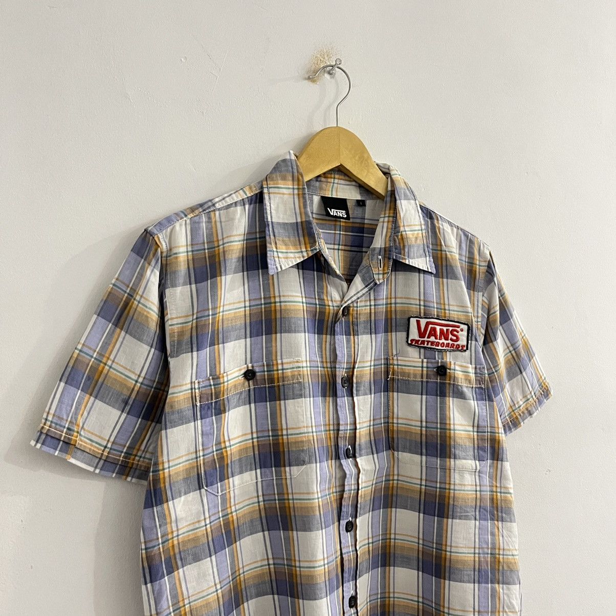 Vans Vans Off The Wall Plaid Short Shirt - JUN25 Size US L / EU 52-54 / 3 - 3 Thumbnail