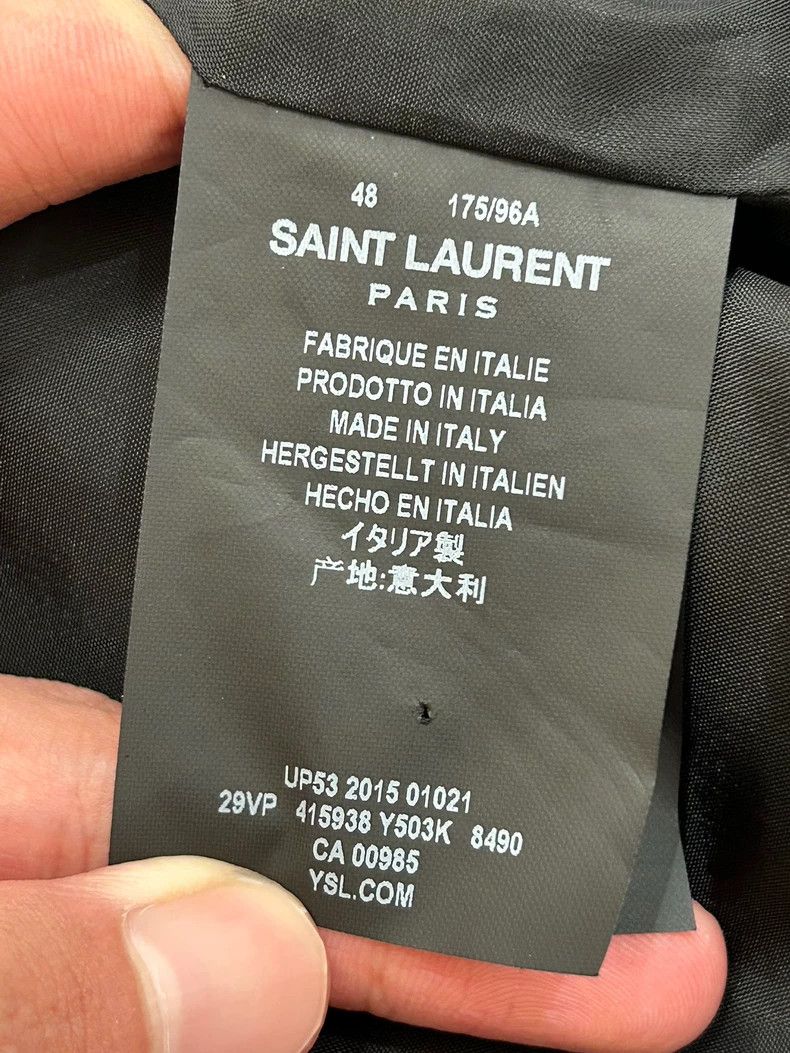 saint laurent paris16ss runway Tyrannosaurus Rex leather ja