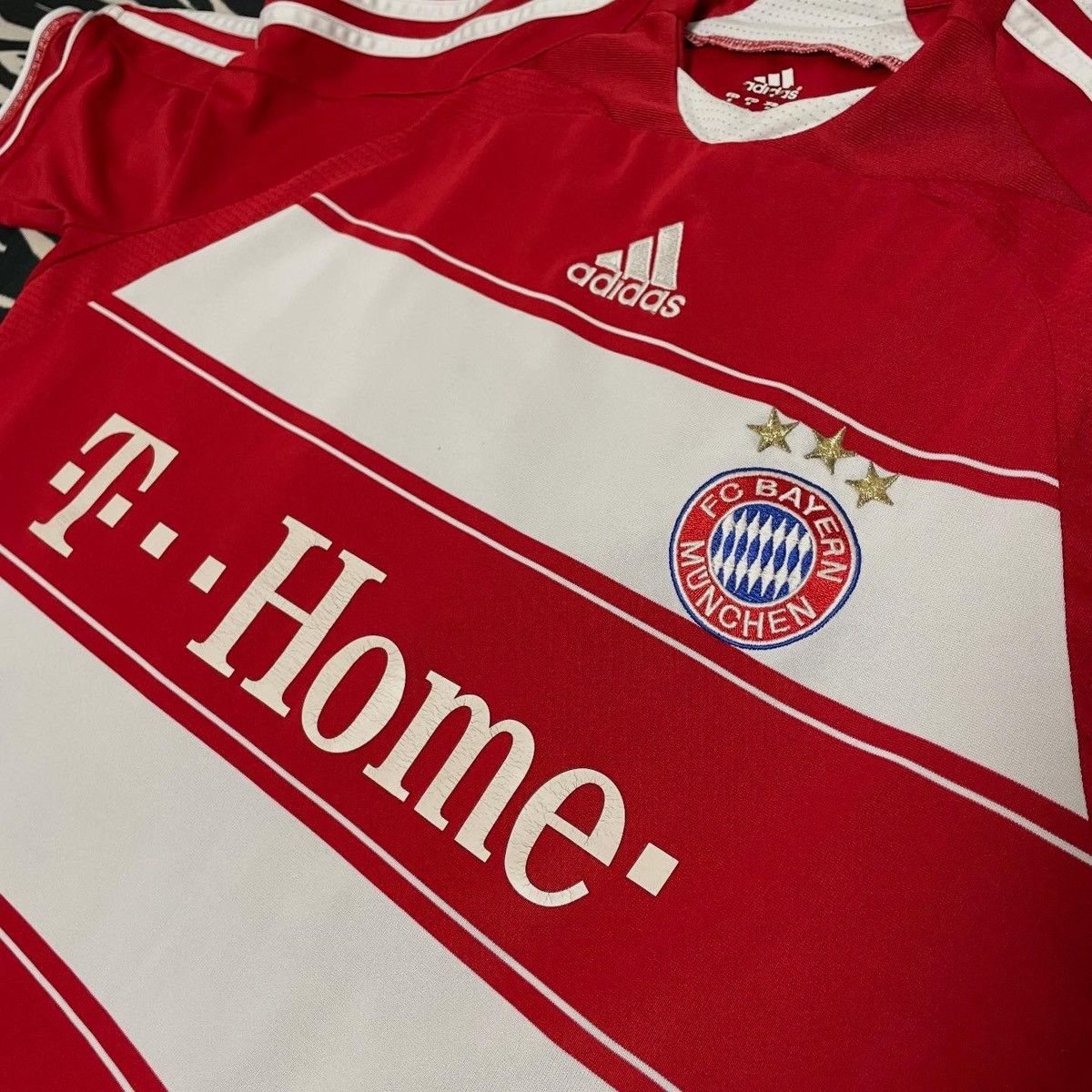 Adidas BAYERN MUNICH 2007 2008 ZE ROBERTO FOOTBALL SHIRT SOCCER Size US M / EU 48-50 / 2 - 4 Thumbnail